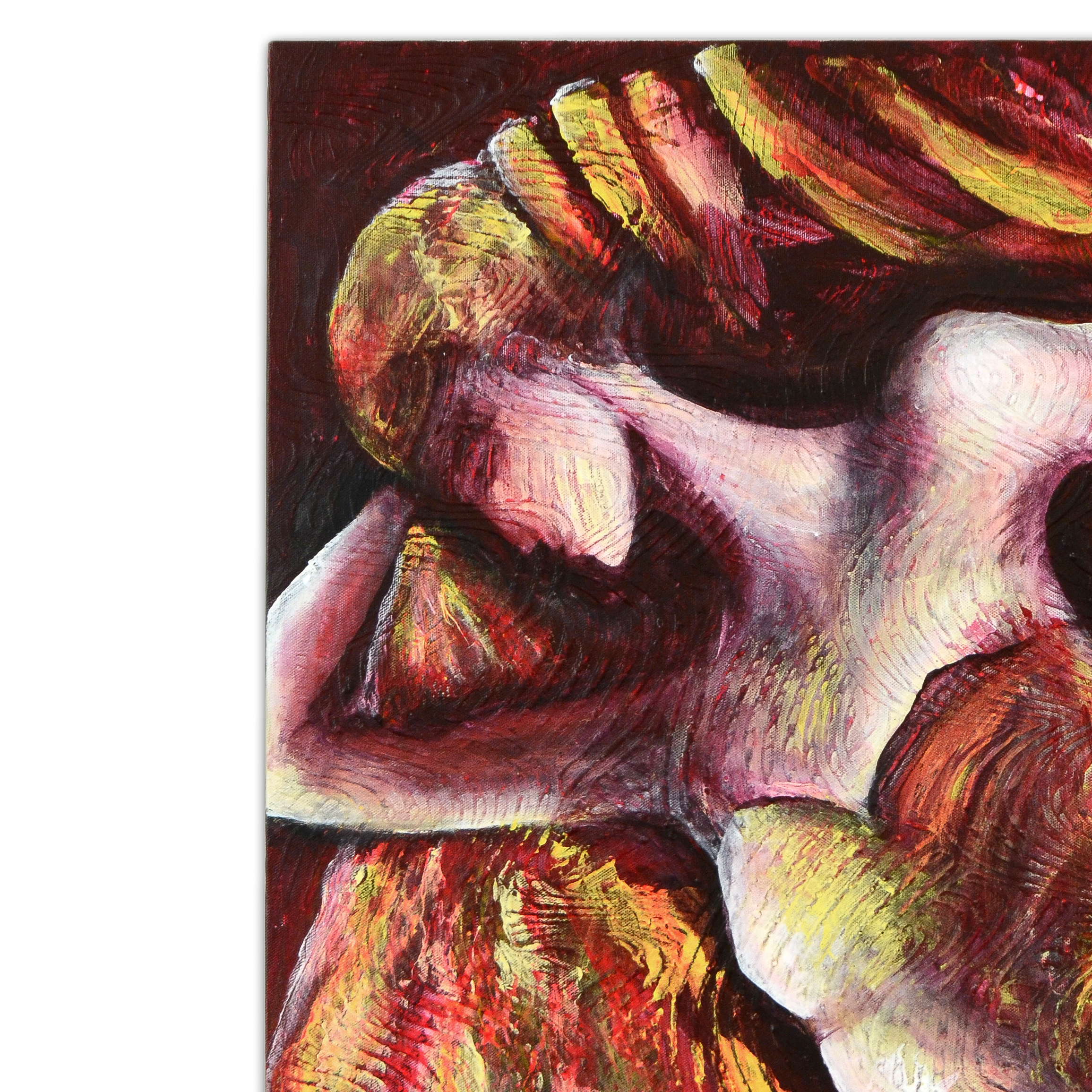 Nadia Volna Original Signed Acrylic Painting