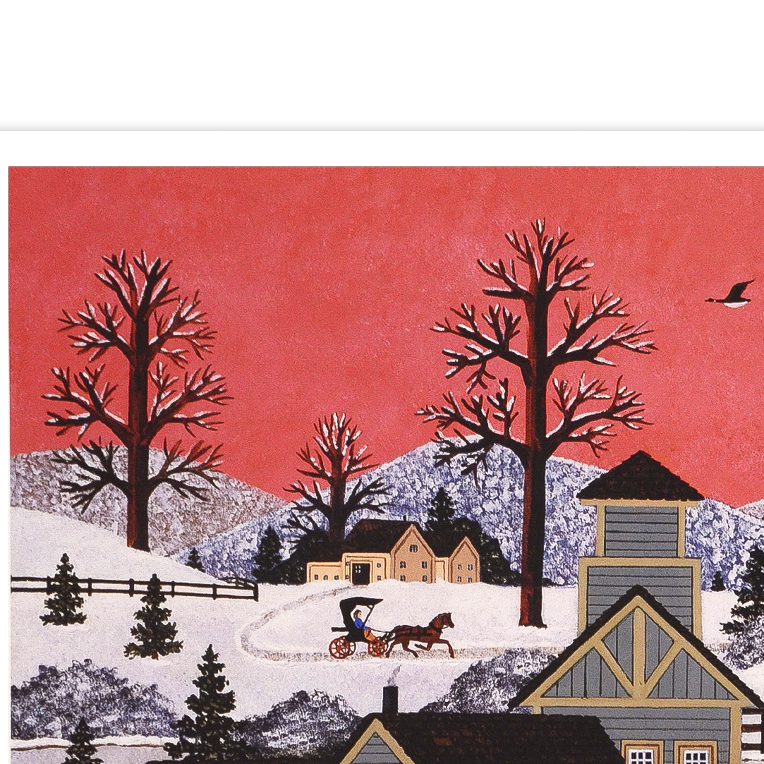 Jane Wooster Scott Signed Limited Edition Lithograph "Pennsylvania Dutch Treats"