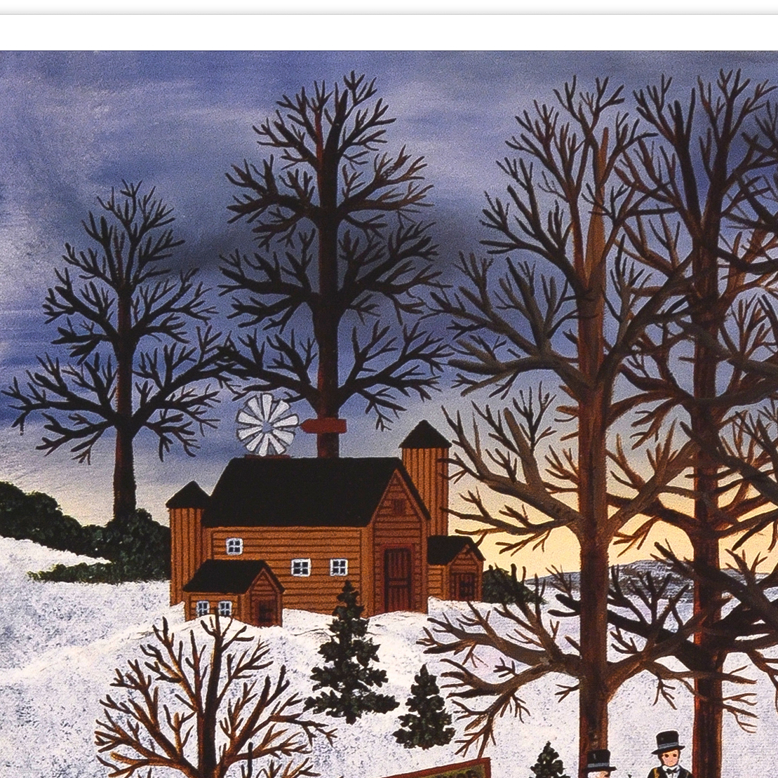 Jane Wooster Scott Signed Limited Edition Lithograph "The First Shadow"