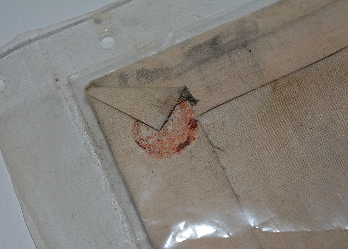 Antique Vatican Relic "Holy Face" Engraving on Cloth