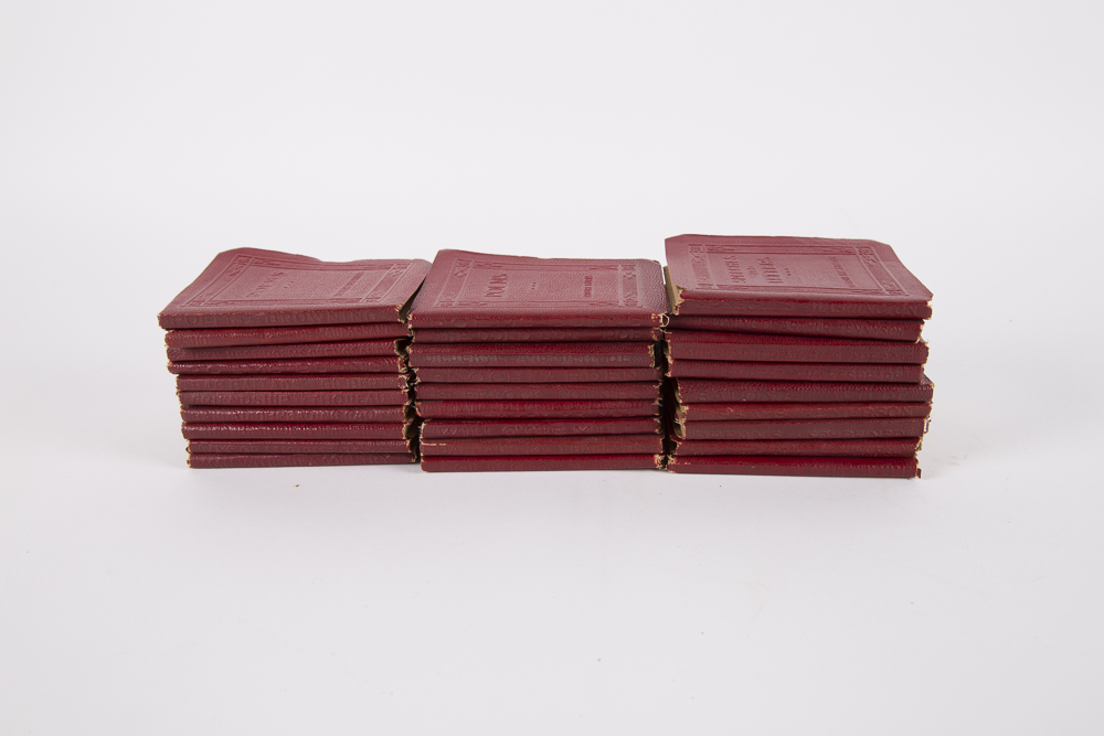 Group of "Little Leather Library" Books