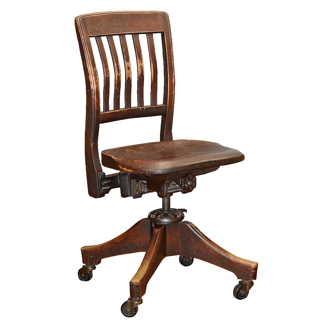 Wooden Office Chair by Milwaukee Chair Company