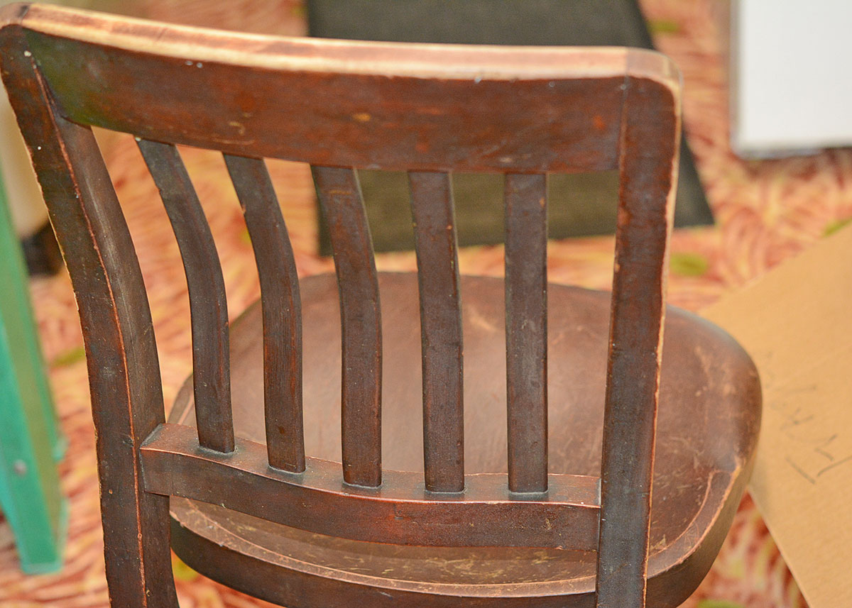 Wooden Office Chair by Milwaukee Chair Company