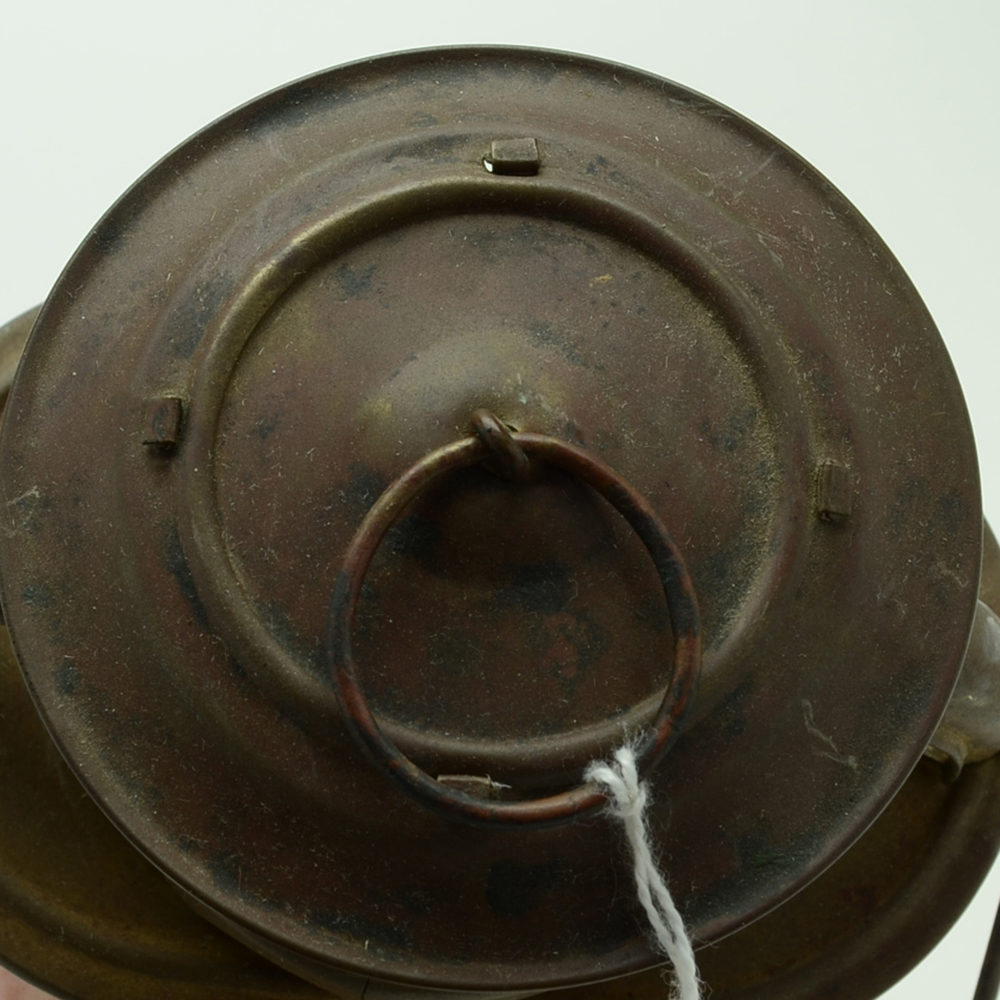 Two Antique Brass Lanterns