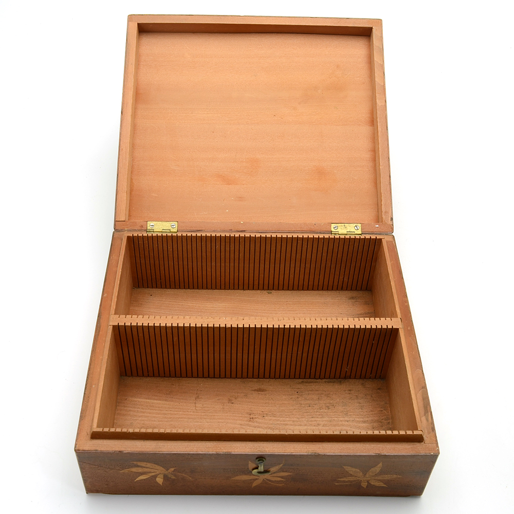 Two Vintage Wood Boxes