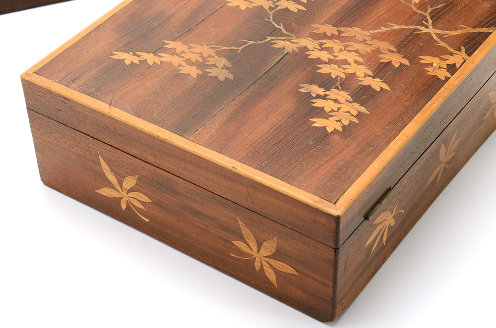 Two Vintage Wood Boxes