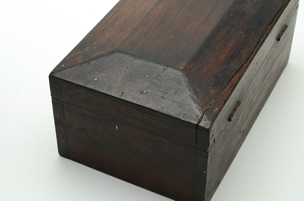 Two Vintage Wood Boxes