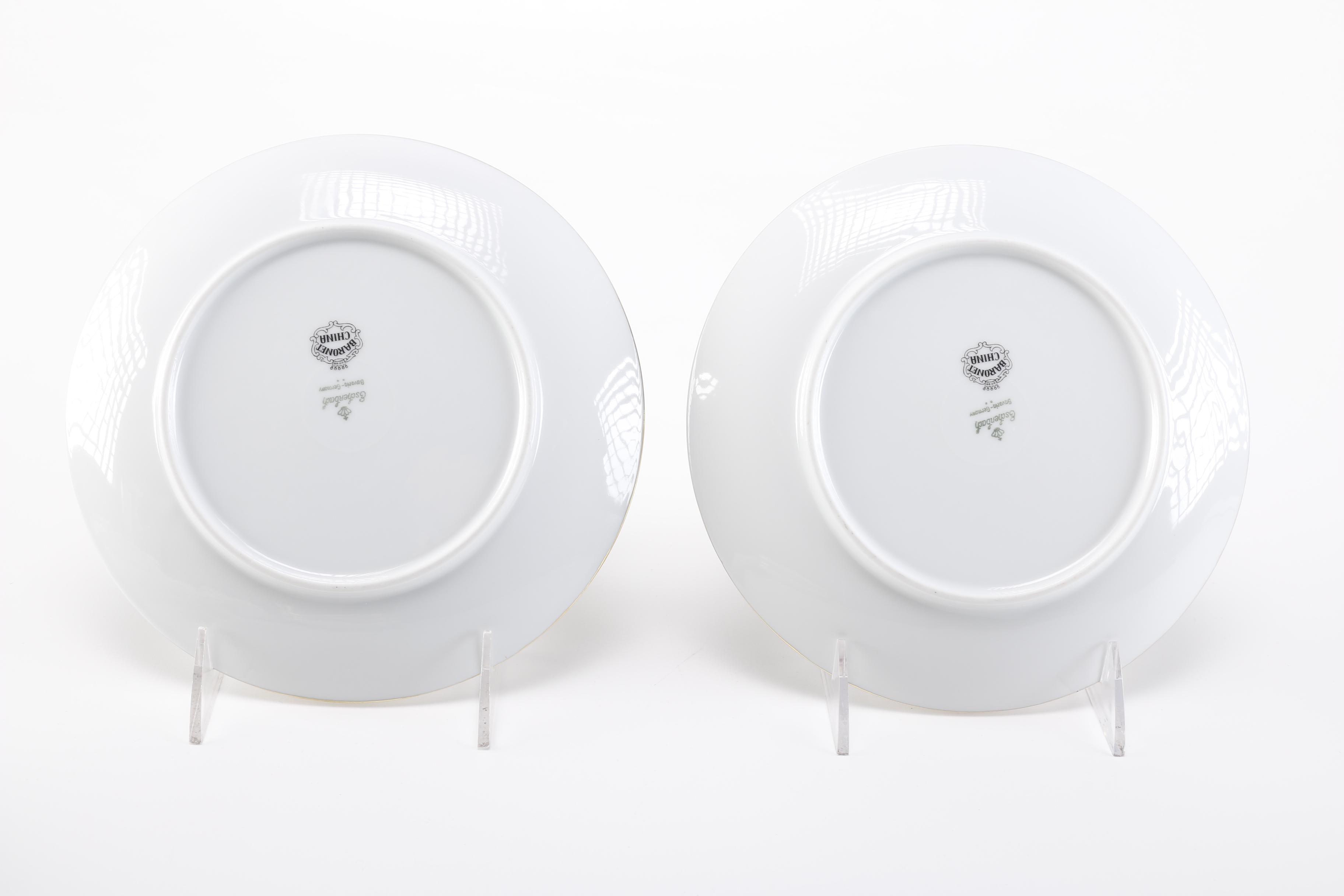 Baronet China Eschenbach Dessert Plates