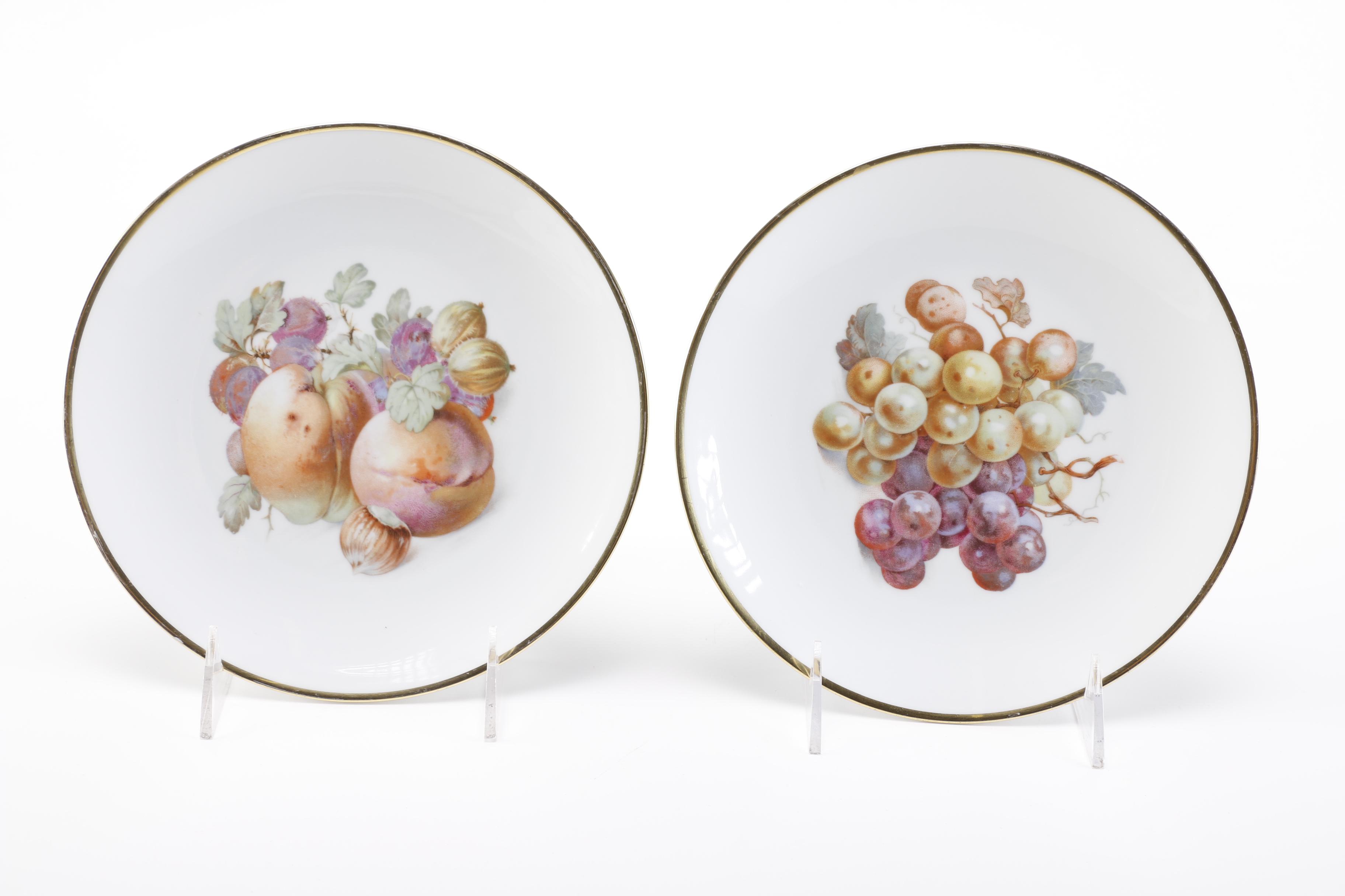 Baronet China Eschenbach Dessert Plates