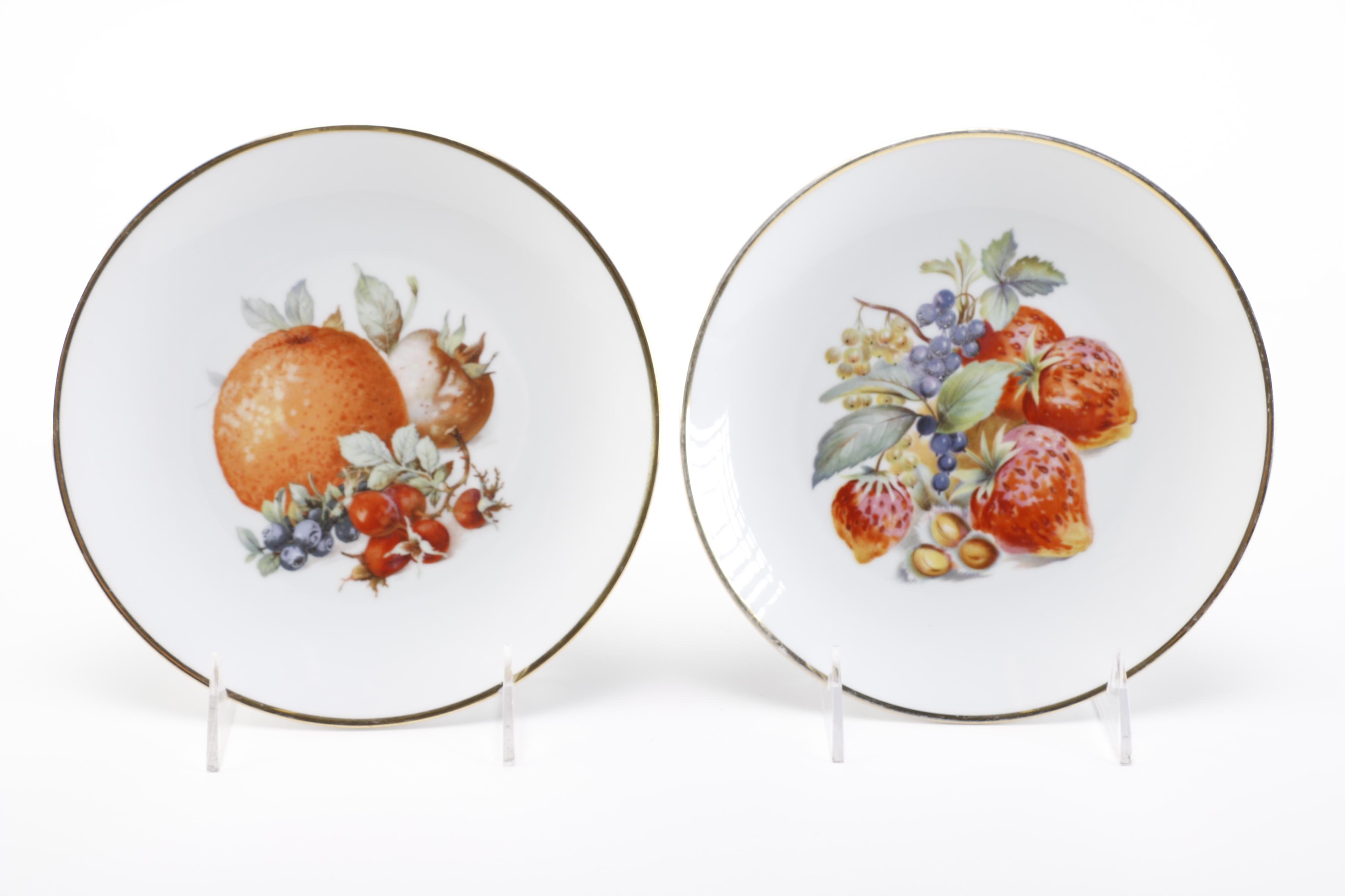 Baronet China Eschenbach Dessert Plates