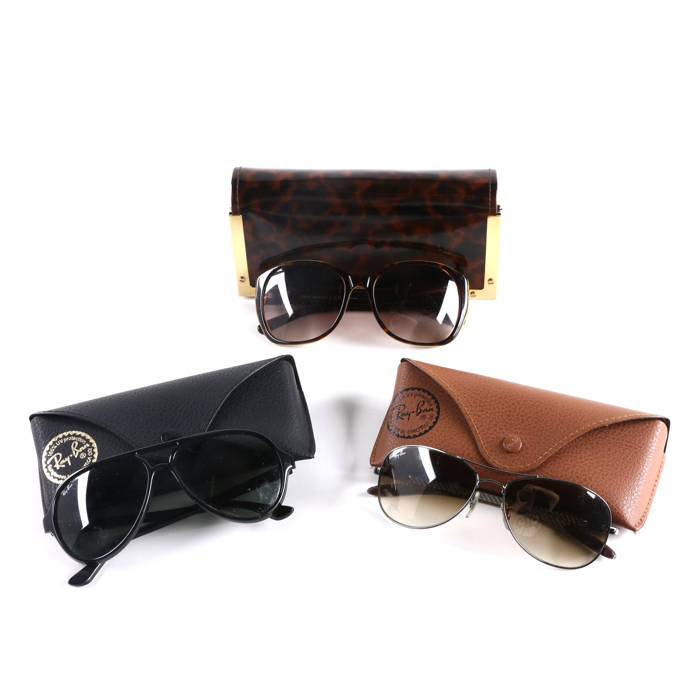 Ray Ban and Tory Burch Sunglasses