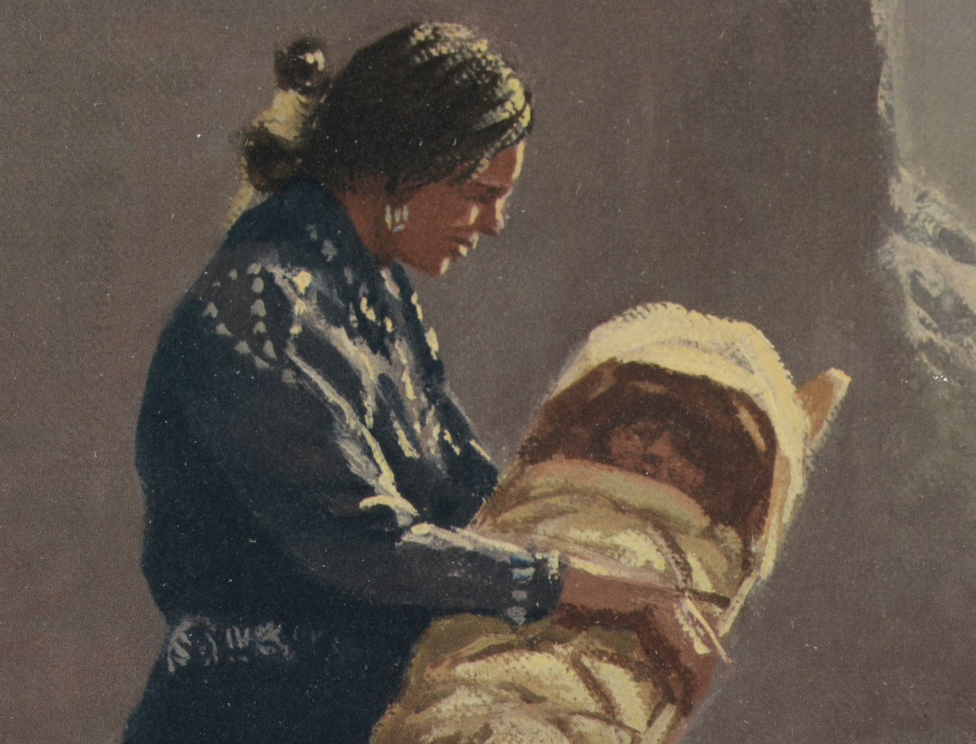 Olaf Wieghorst Signed Limited Edition Offset Lithograph "Navajo M