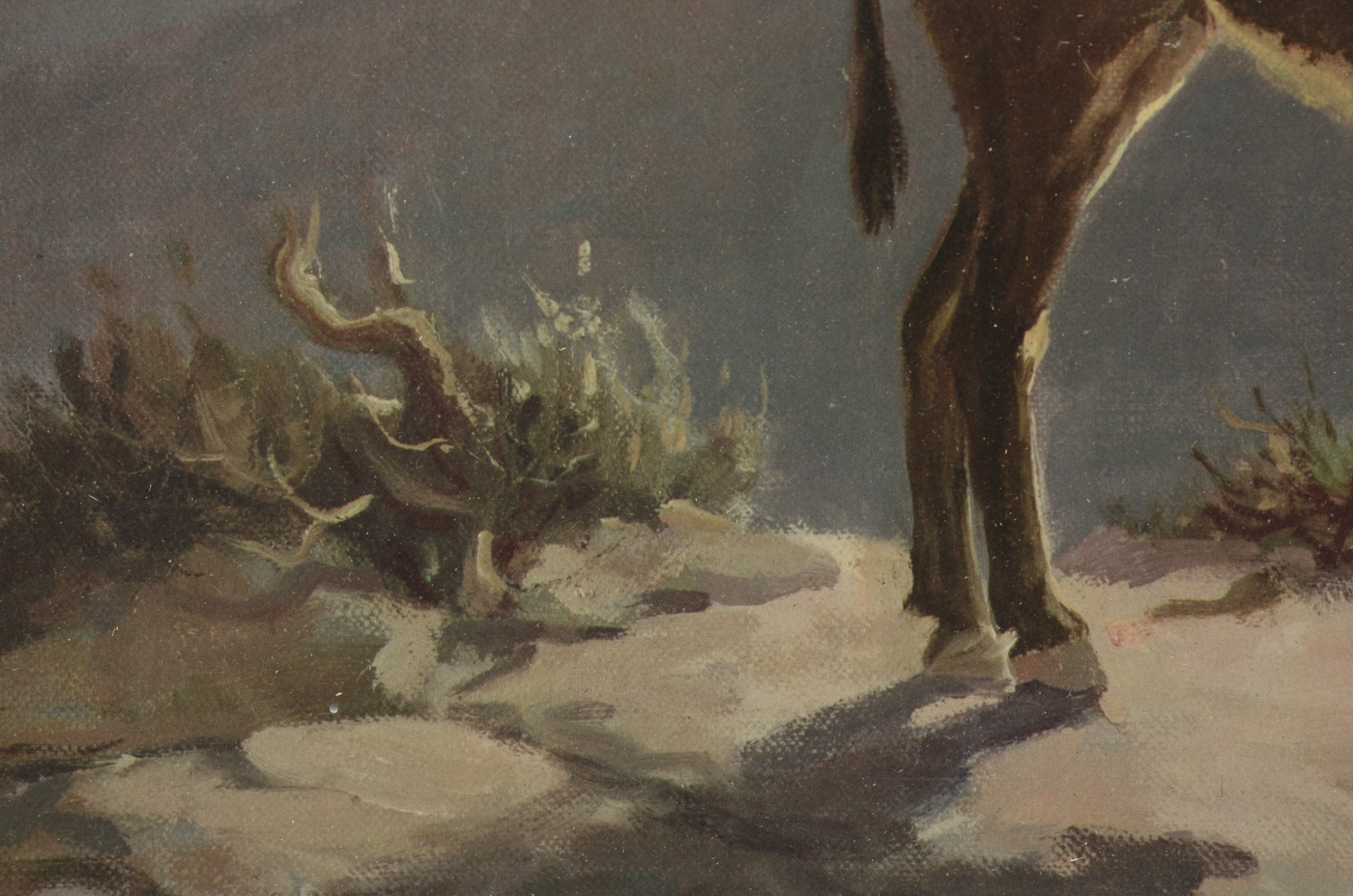 Olaf Wieghorst Signed Limited Edition Offset Lithograph "Navajo M