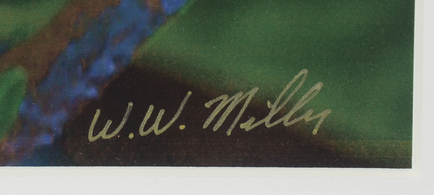 Three W.W. Miller Digital Photographic Prints of Flowers