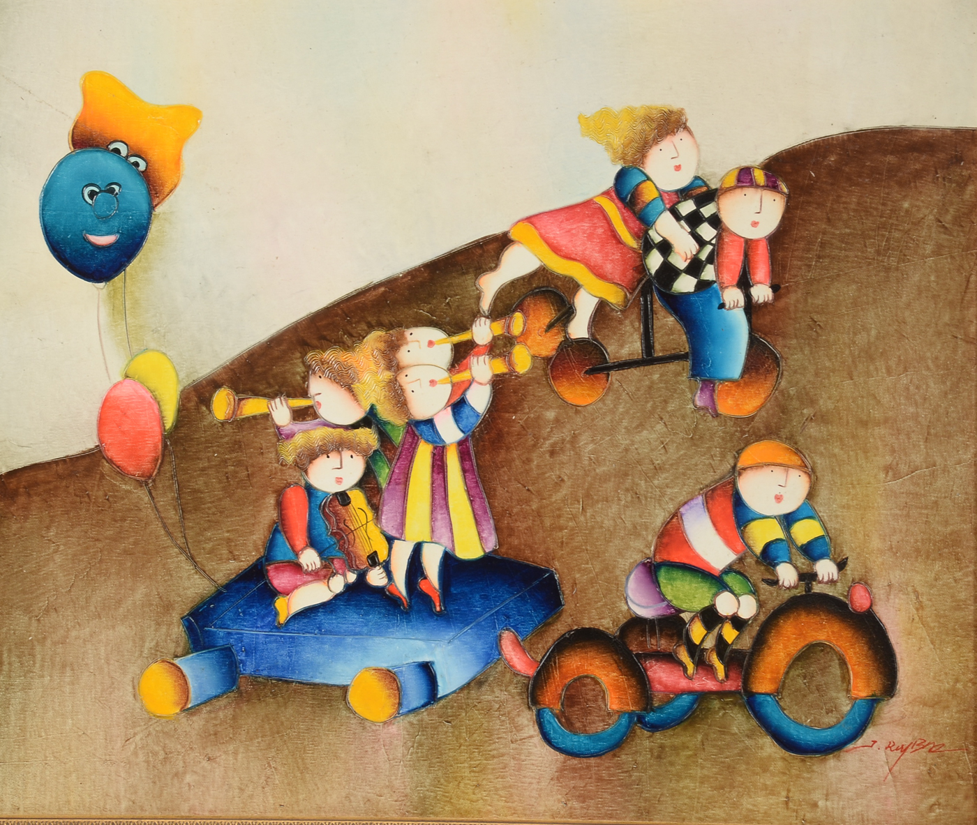 Joyce Roybal Original Oil Painting on Canvas