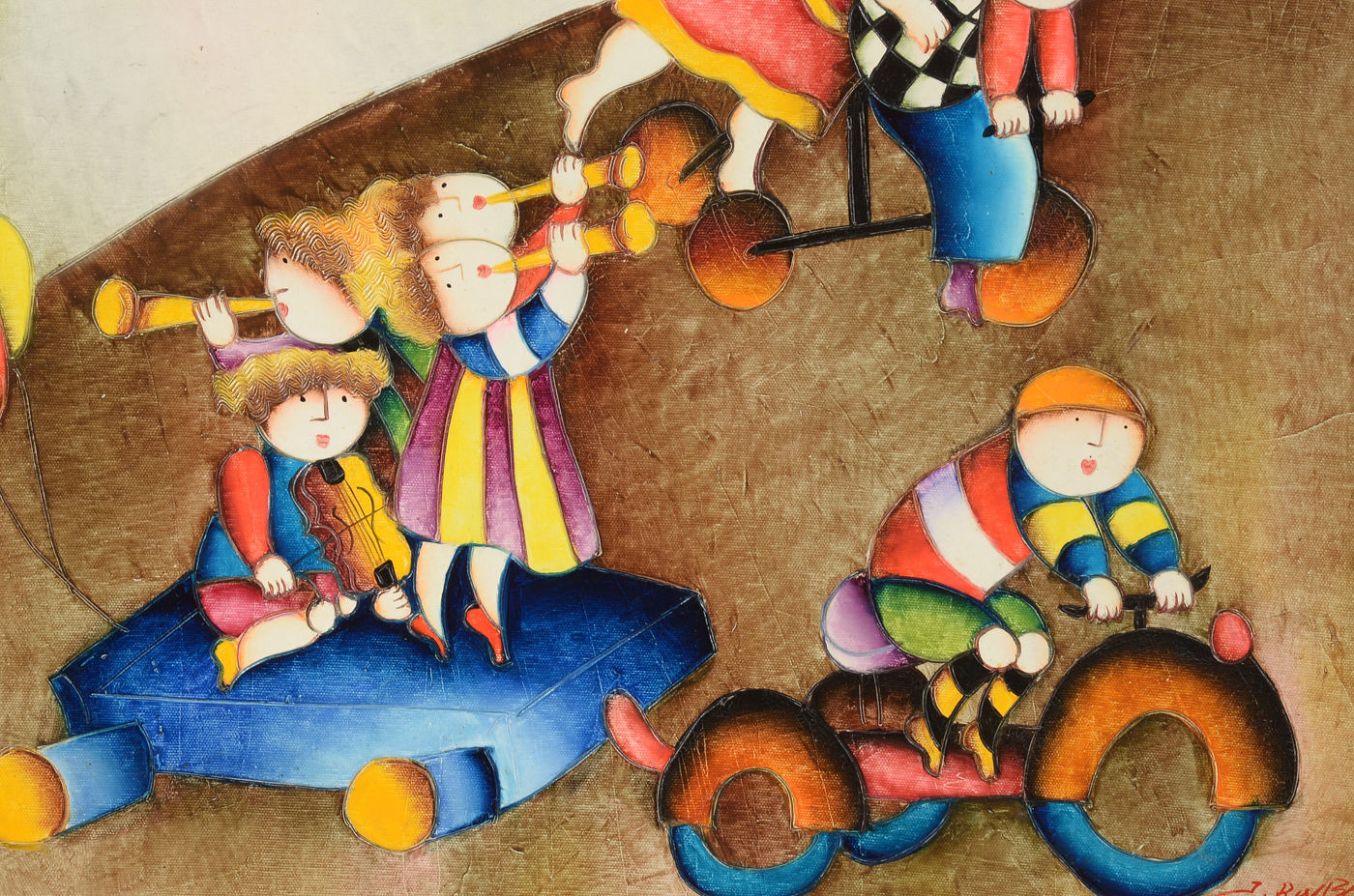 Joyce Roybal Original Oil Painting on Canvas