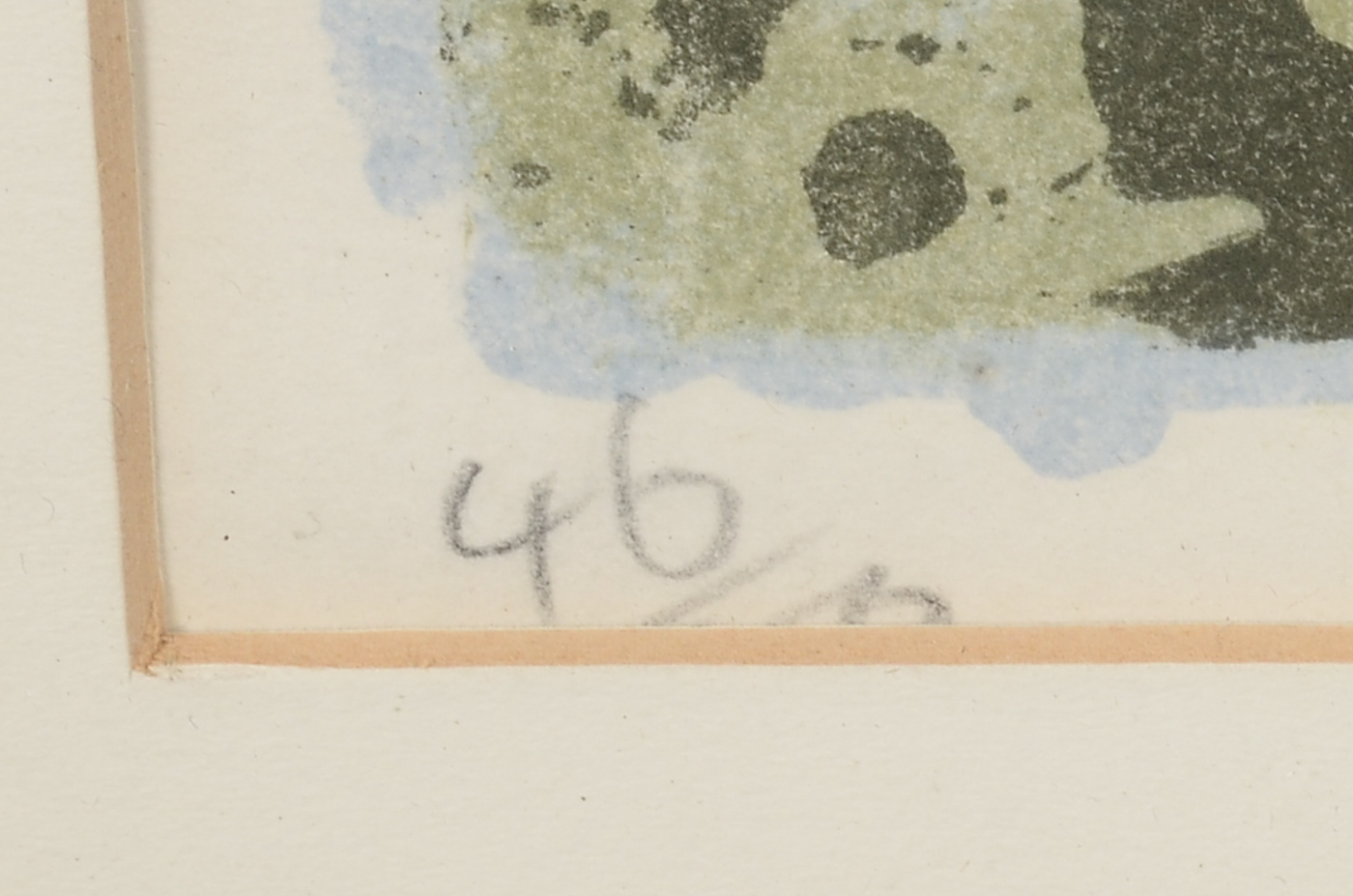 Dan Tyson Signed Limited Edition 1988 Hand-Pulled Lithograph "Turo Trees"