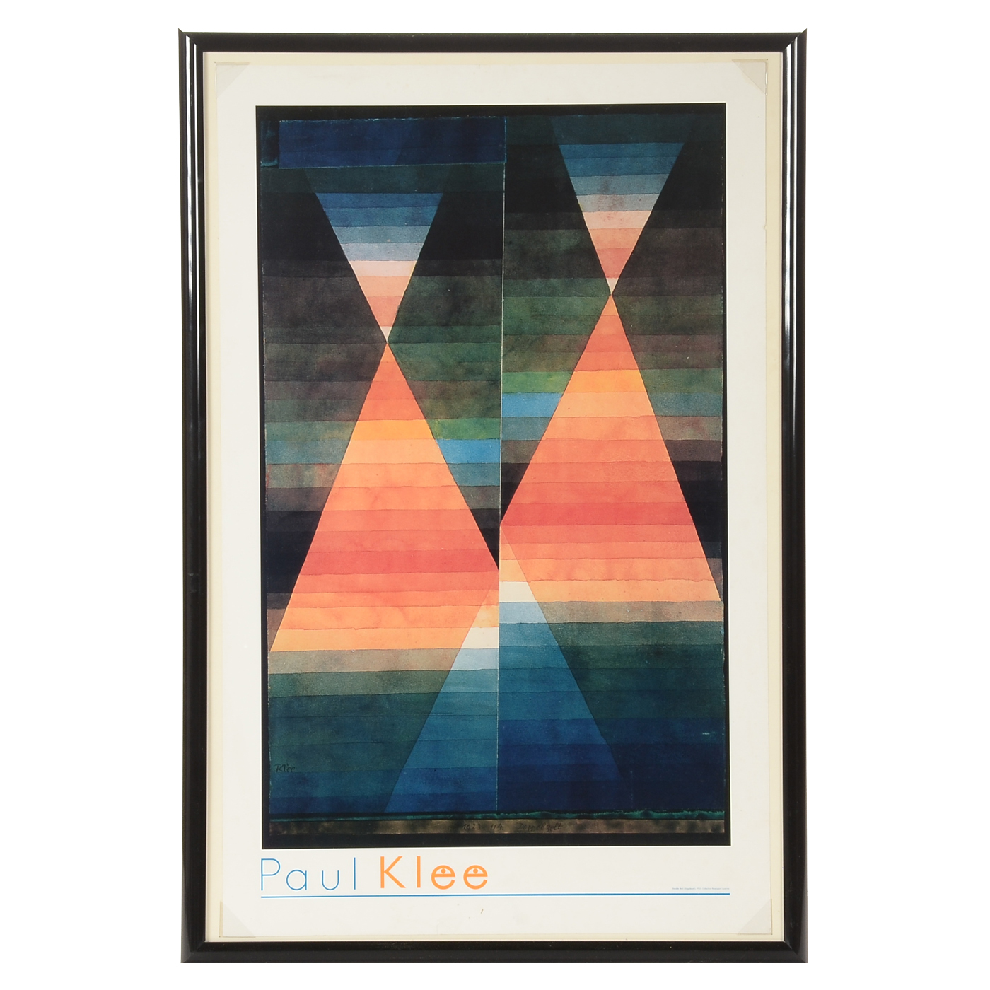Paul Klee Offset Lithographic Poster