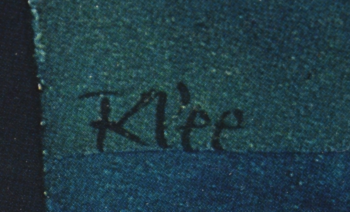 Paul Klee Offset Lithographic Poster