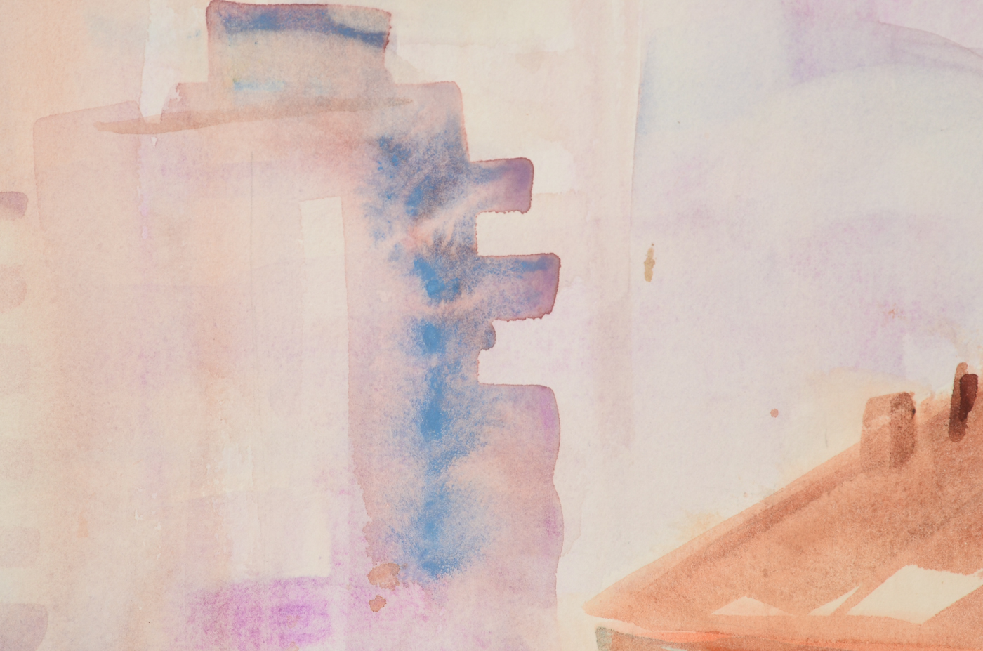 Janice Bechter Original Watercolor Painting of Findlay Market