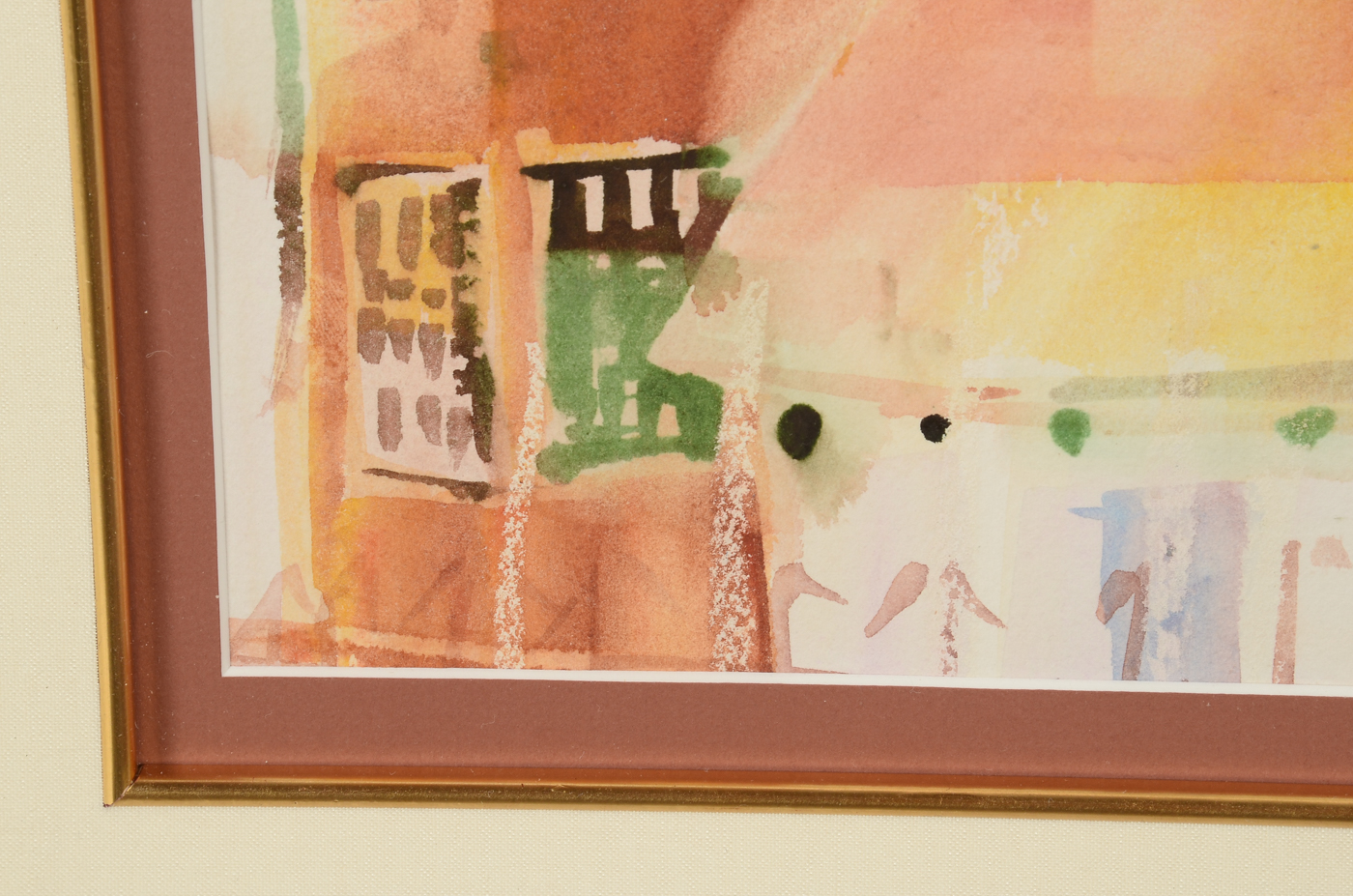 Janice Bechter Original Watercolor Painting of Findlay Market