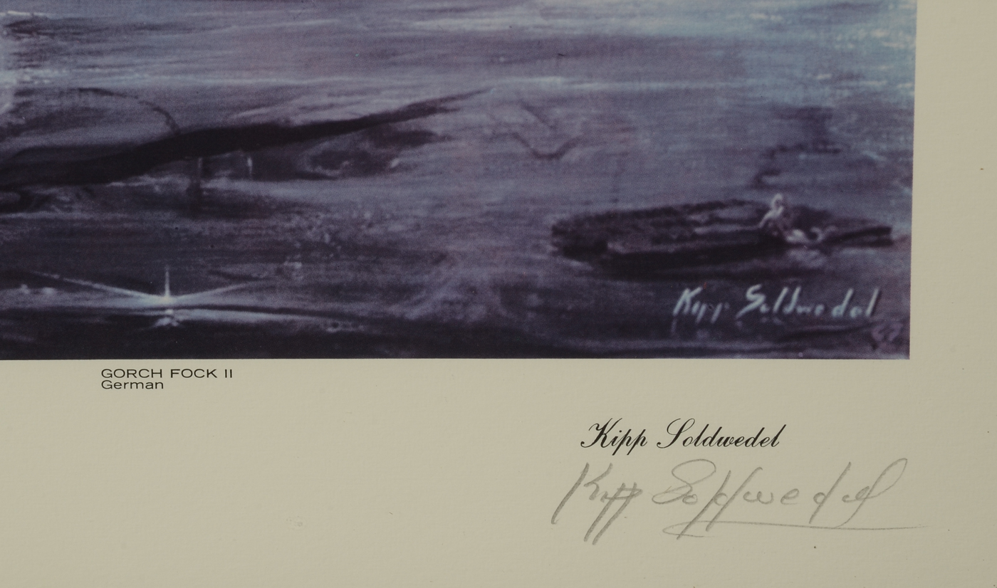Kipp Soldwedel Signed Offset Lithograph "Newport 1976"
