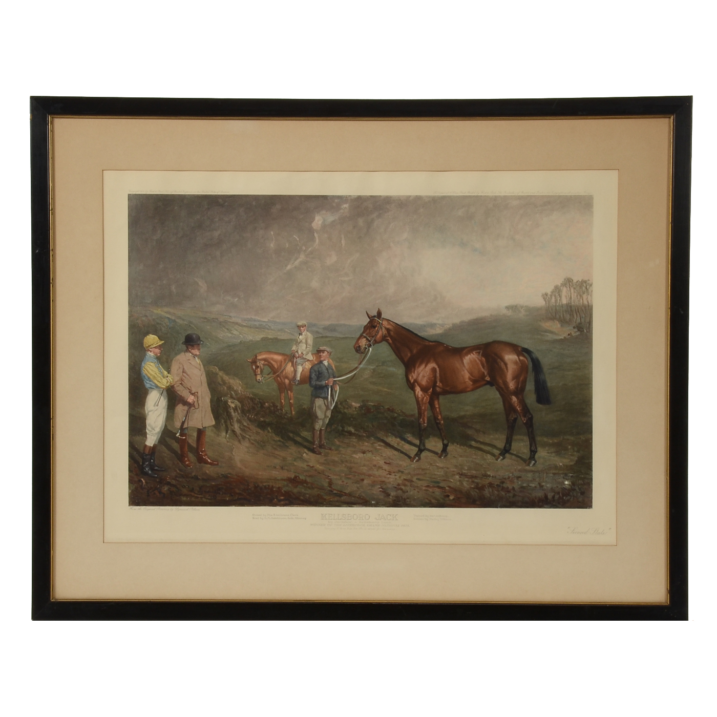 Color Photogravure after James Lynwood Palmer "Kellsboro Jack"