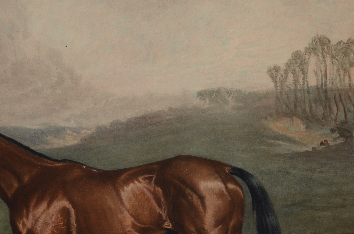 Color Photogravure after James Lynwood Palmer "Kellsboro Jack"