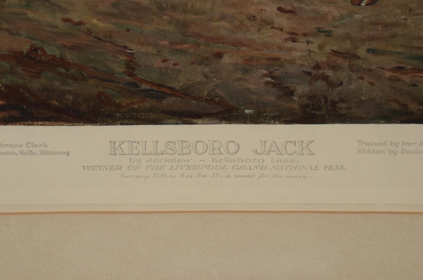 Color Photogravure after James Lynwood Palmer "Kellsboro Jack"