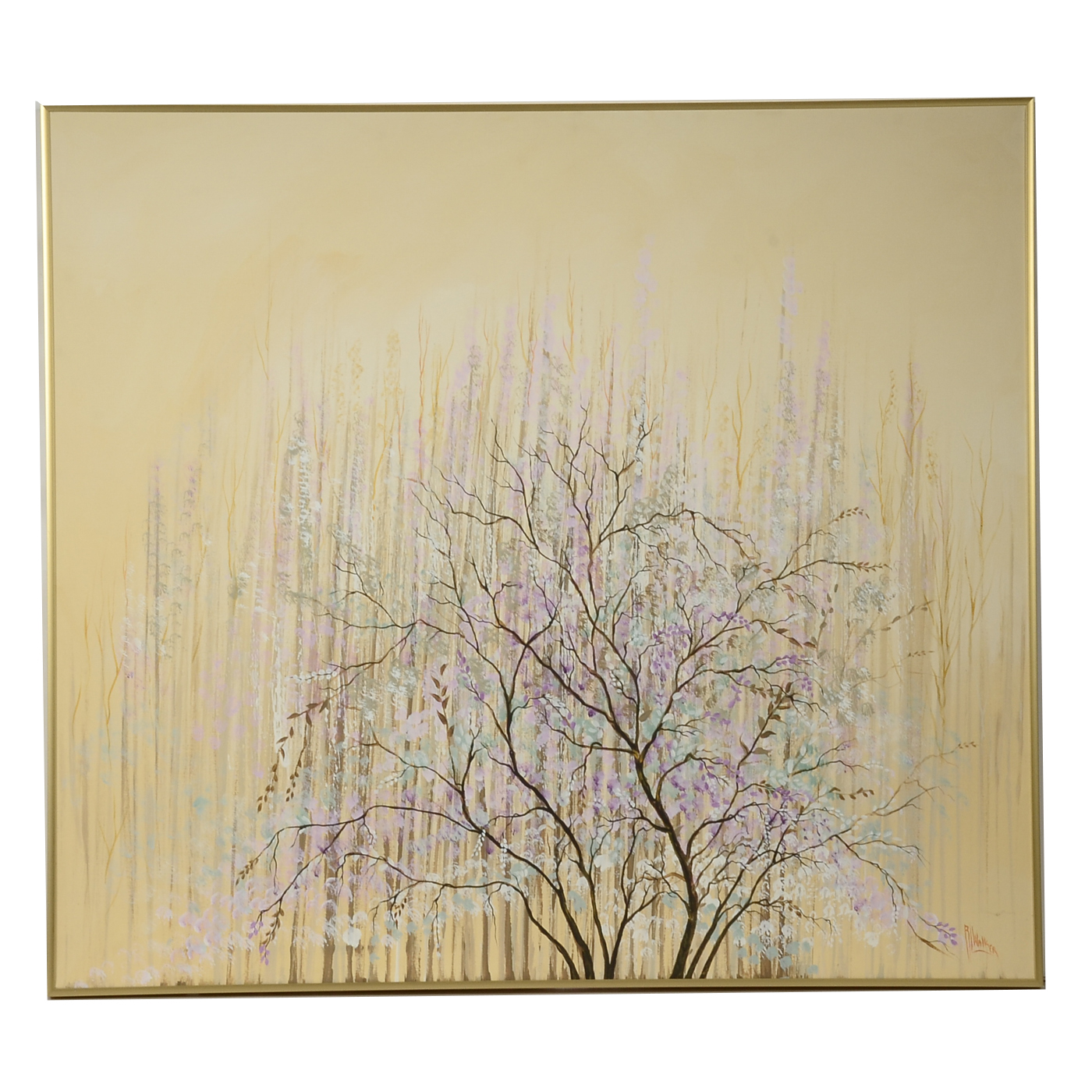 Robert Lee Walker Original Acrylic Painting on Canvas