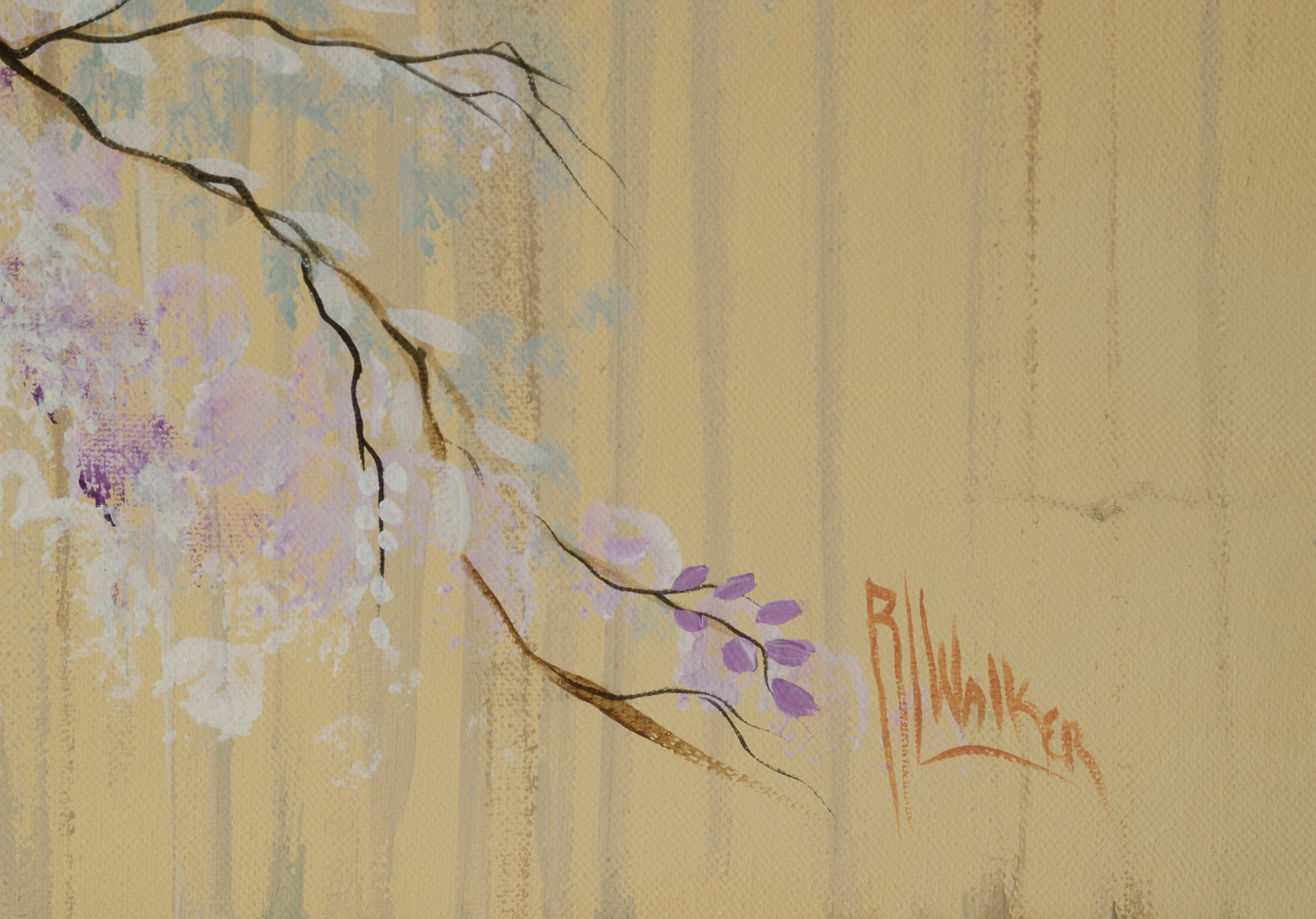 Robert Lee Walker Original Acrylic Painting on Canvas