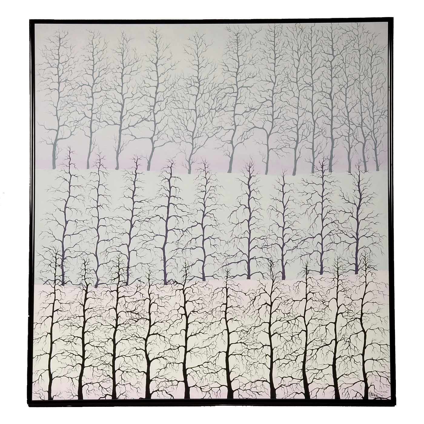 Robert Lee Walker Original Acrylic Painting on Canvas