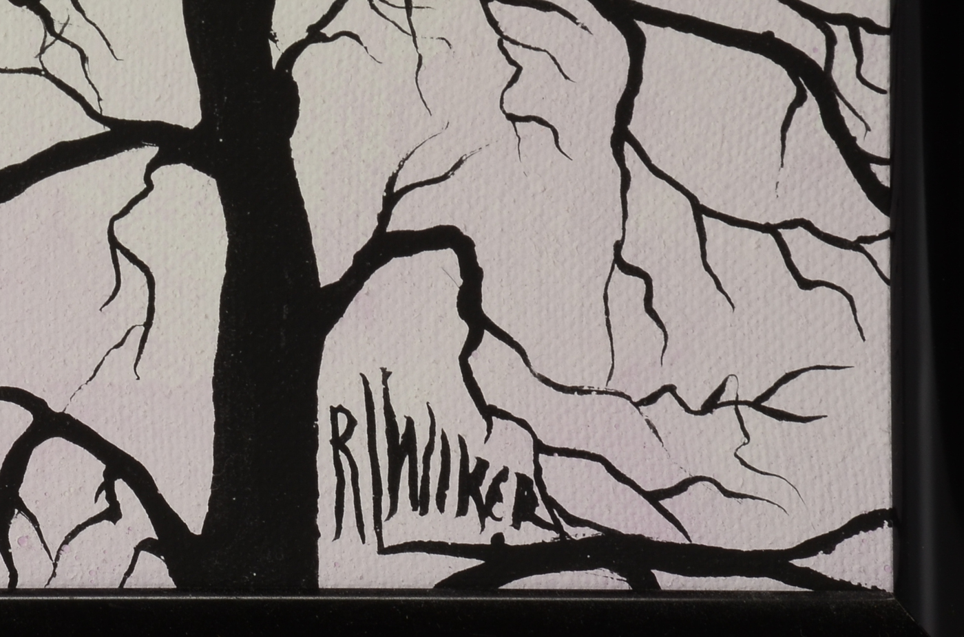 Robert Lee Walker Original Acrylic Painting on Canvas