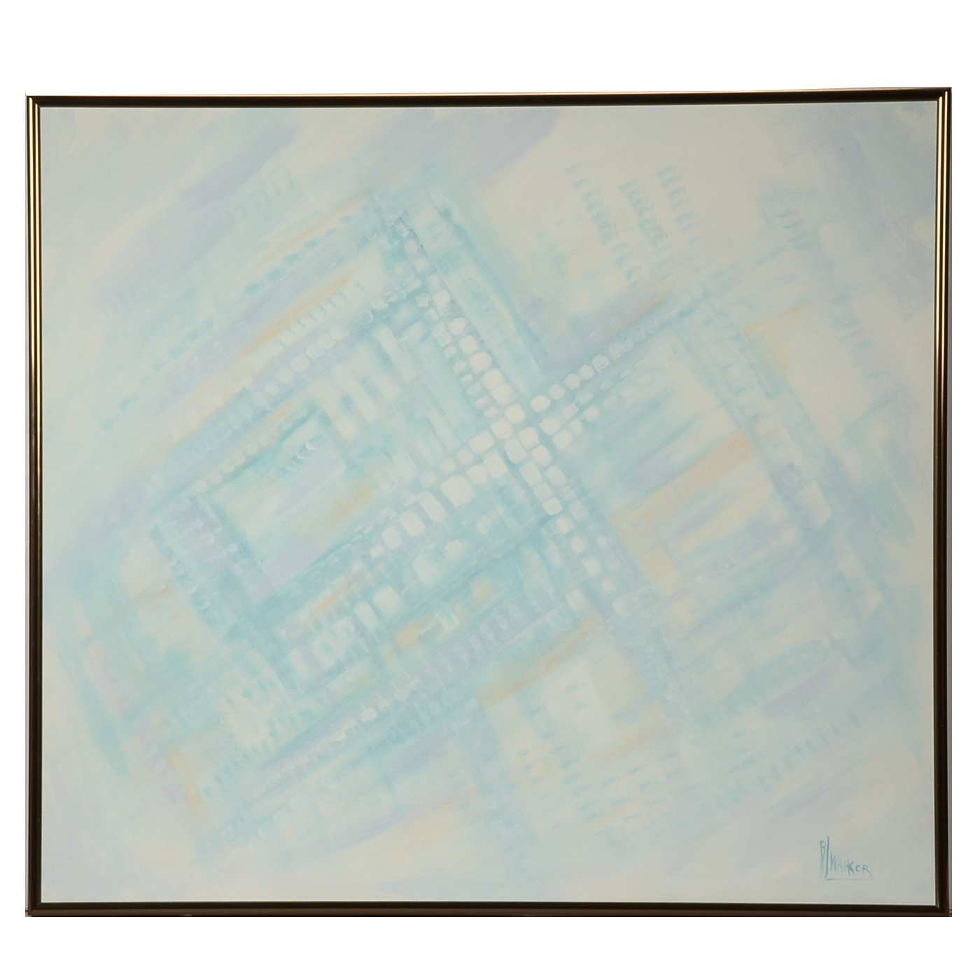 Robert Lee Walker Original Acrylic Painting on Canvas