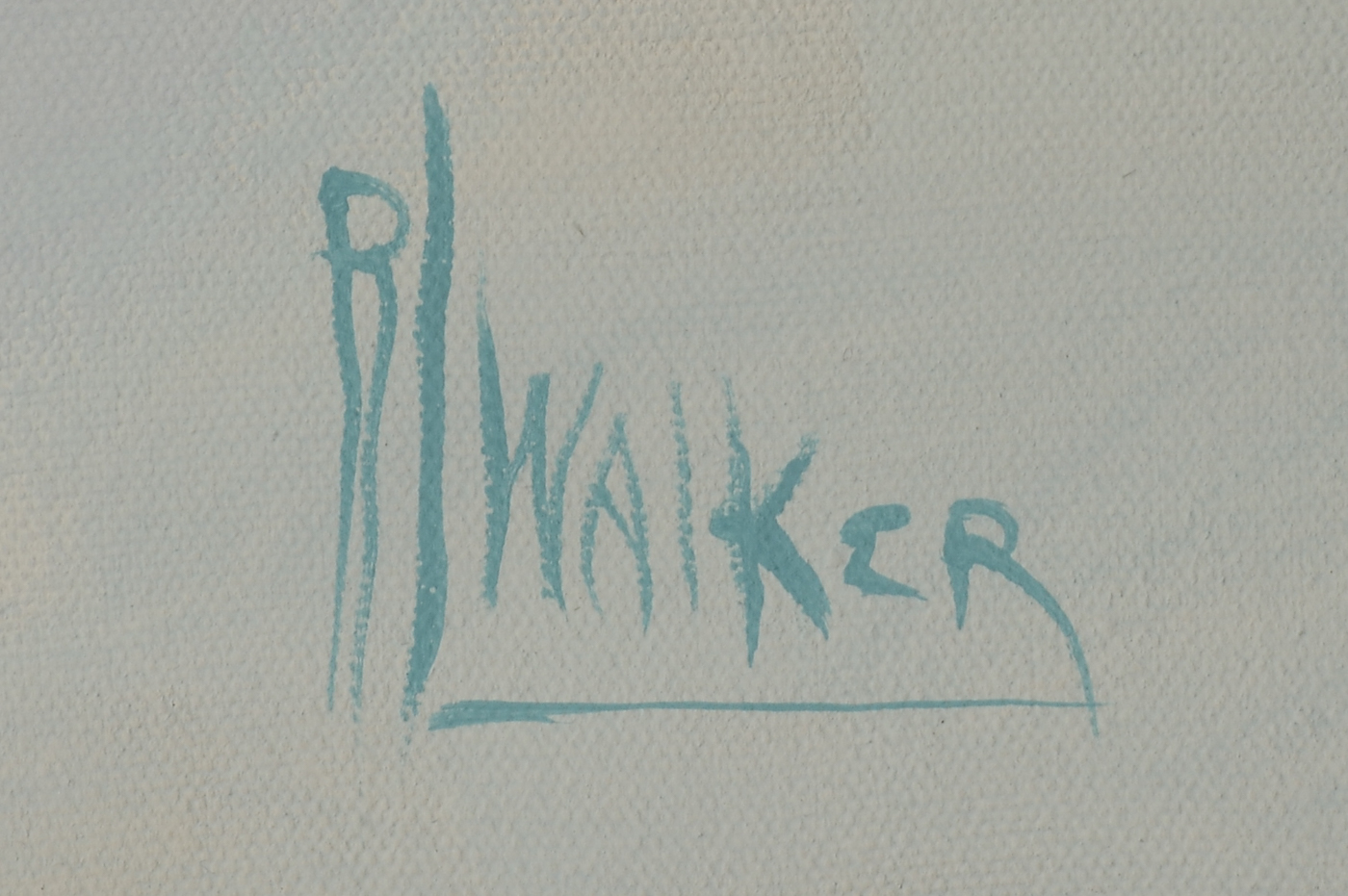 Robert Lee Walker Original Acrylic Painting on Canvas