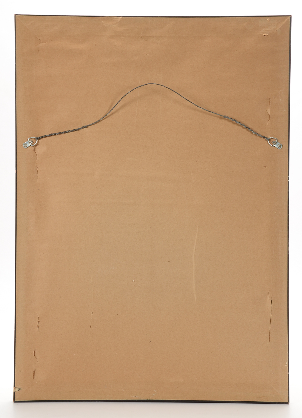 George Brehm Antique Graphite Illustration of an Interior Scene