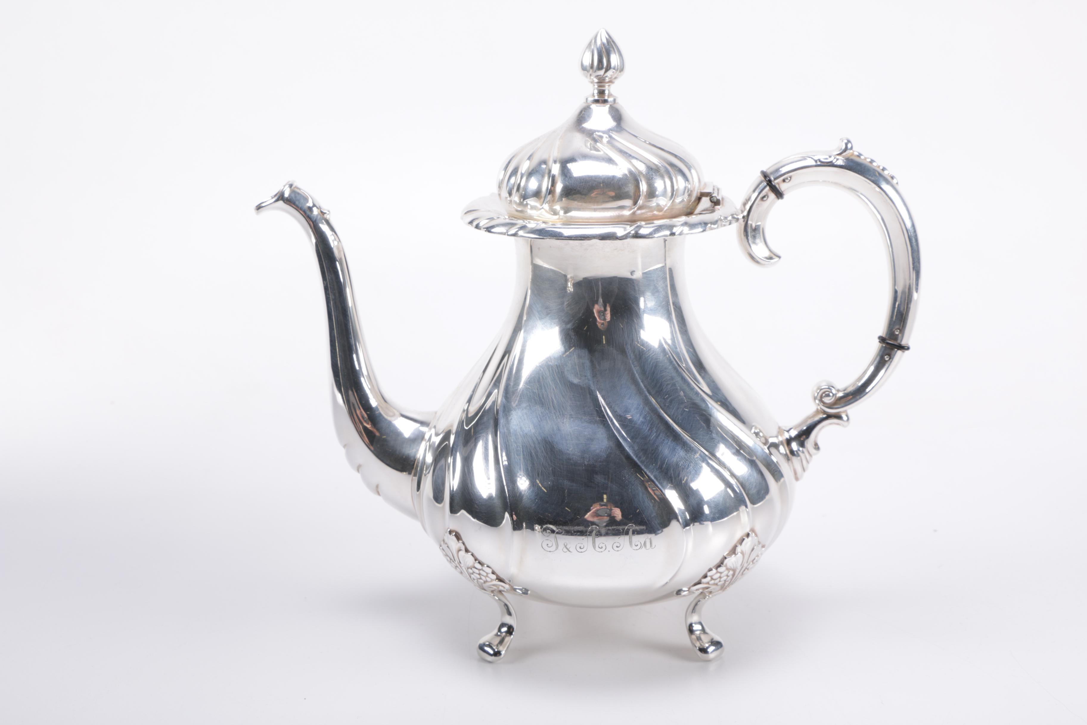 Theodor Olsens Eftf 830 Silver Coffee Set