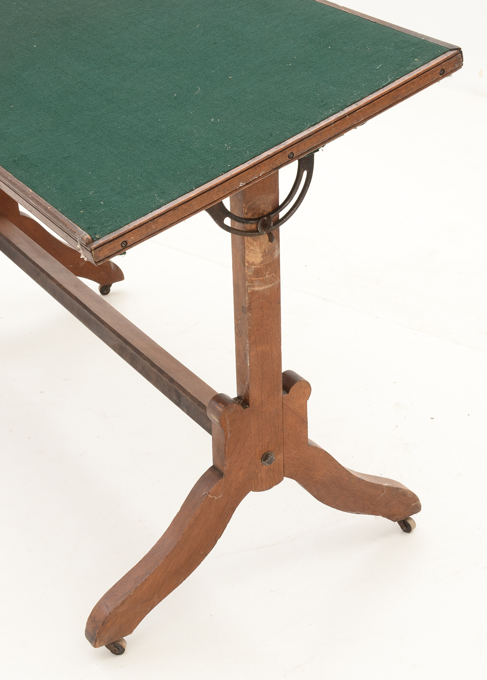 Antique Oak Drawing / Drafting Table