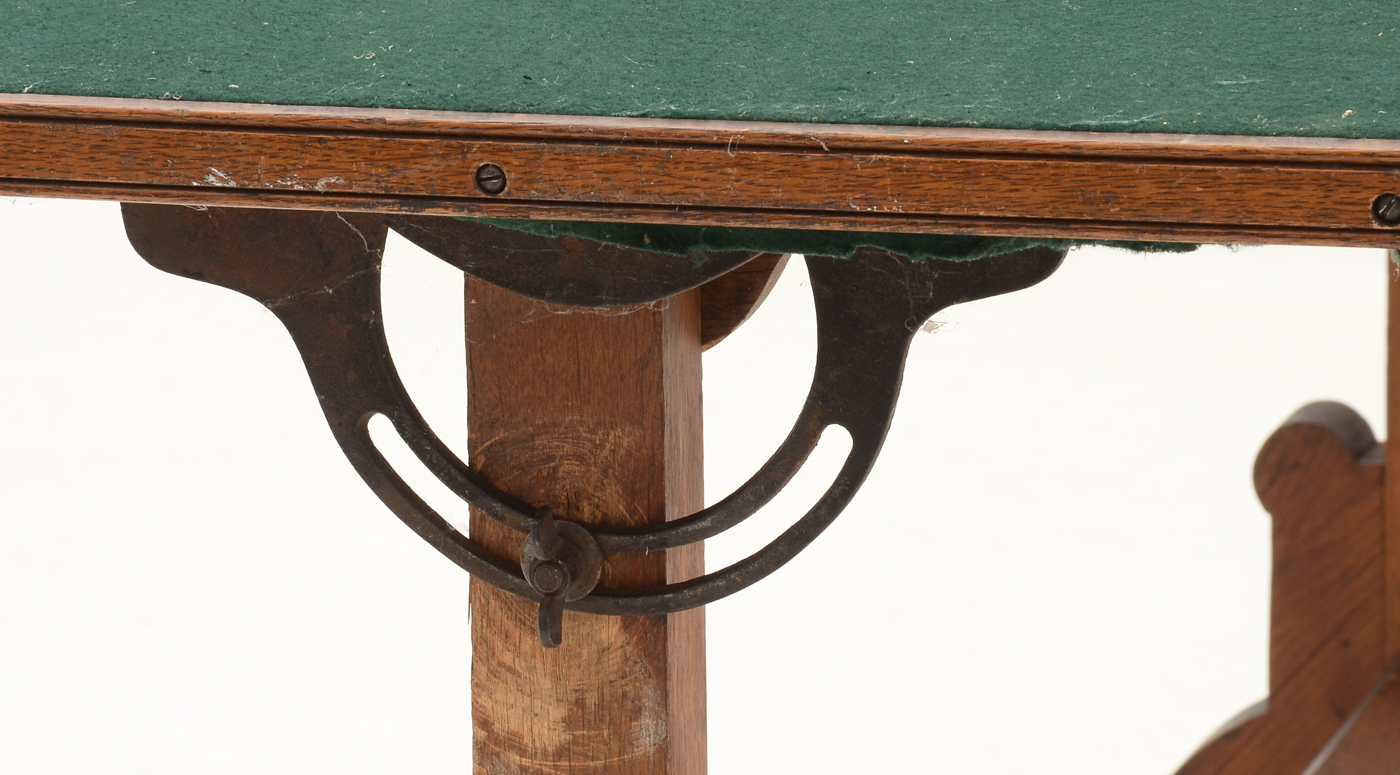 Antique Oak Drawing / Drafting Table