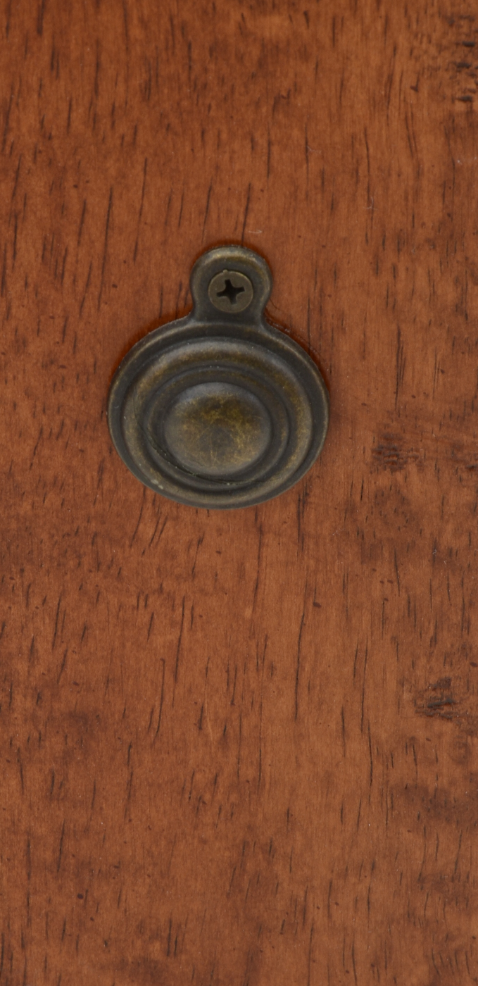 Colonial Style Inlaid Queen Tall Post Bed