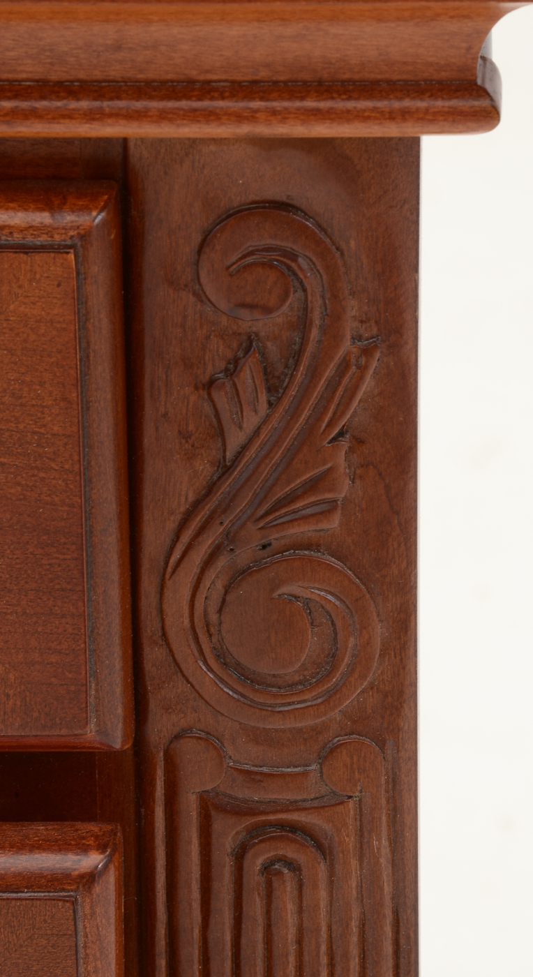 Colonial Styled Dresser with Mirror