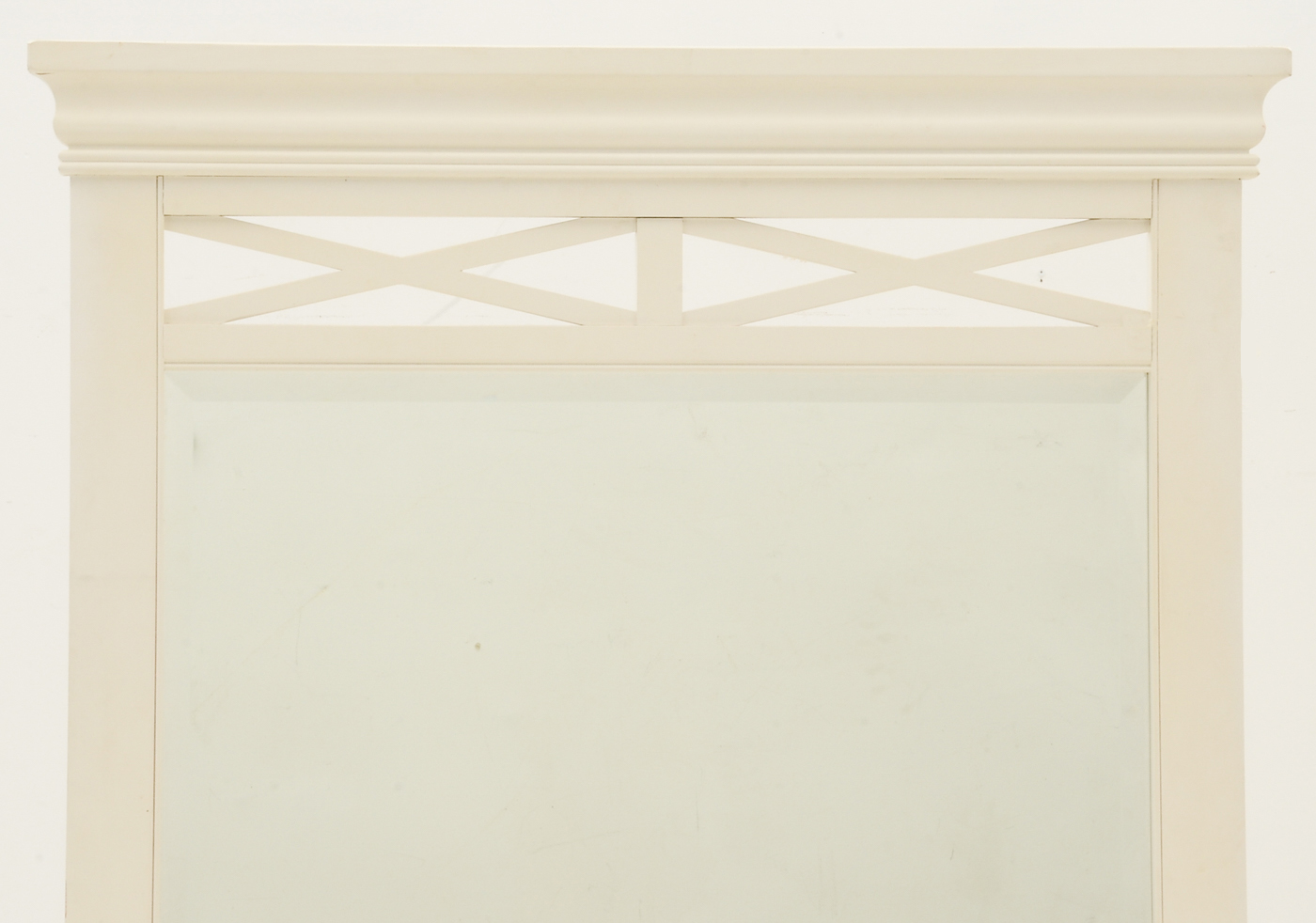 White Chest of Drawers With Mirror