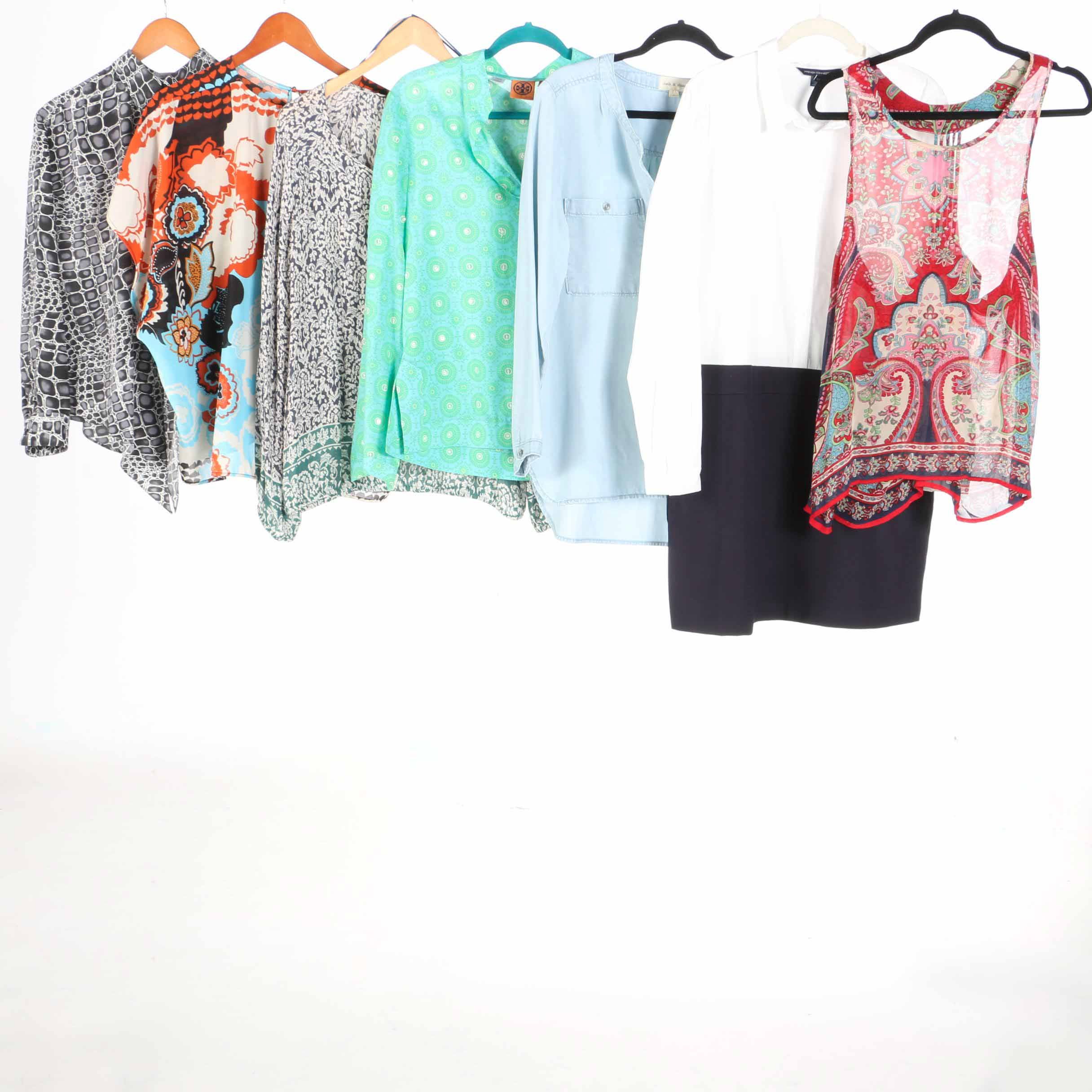 Women's Tops Including Tory Burch and Lucky Brand
