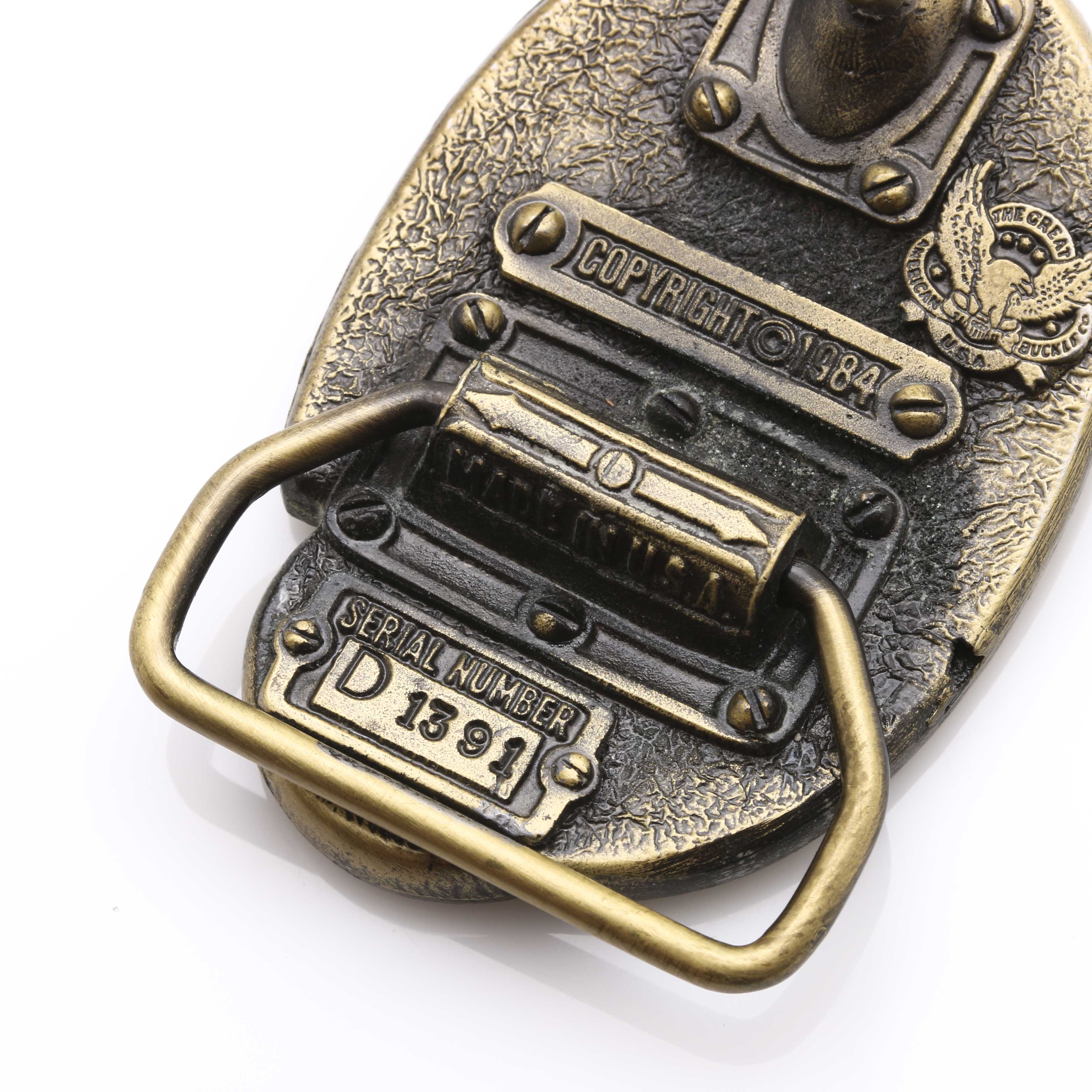 Vintage Belt Buckles and Pens Including Parker