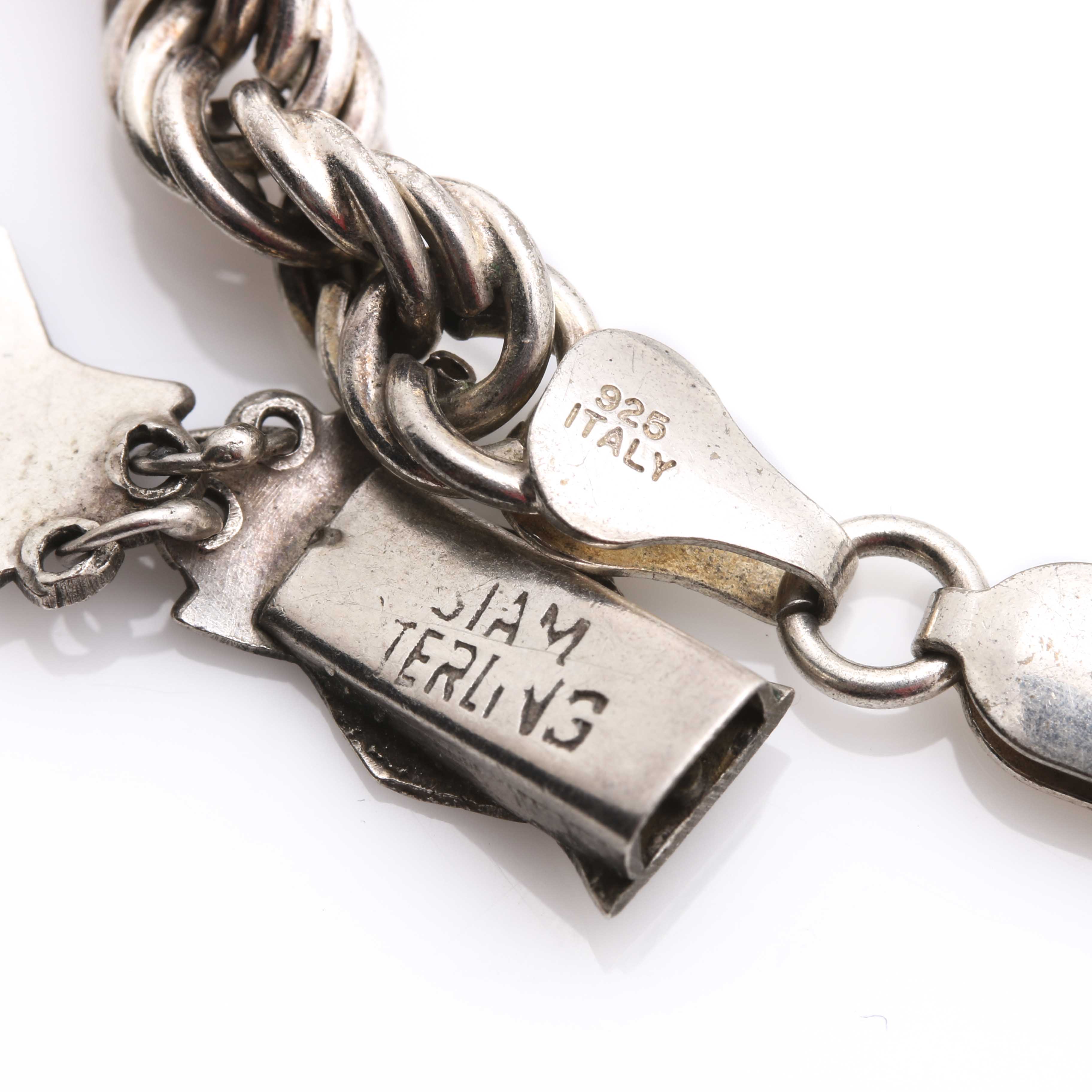 Sterling Silver Jewelry Pieces With Assorted Gemstones