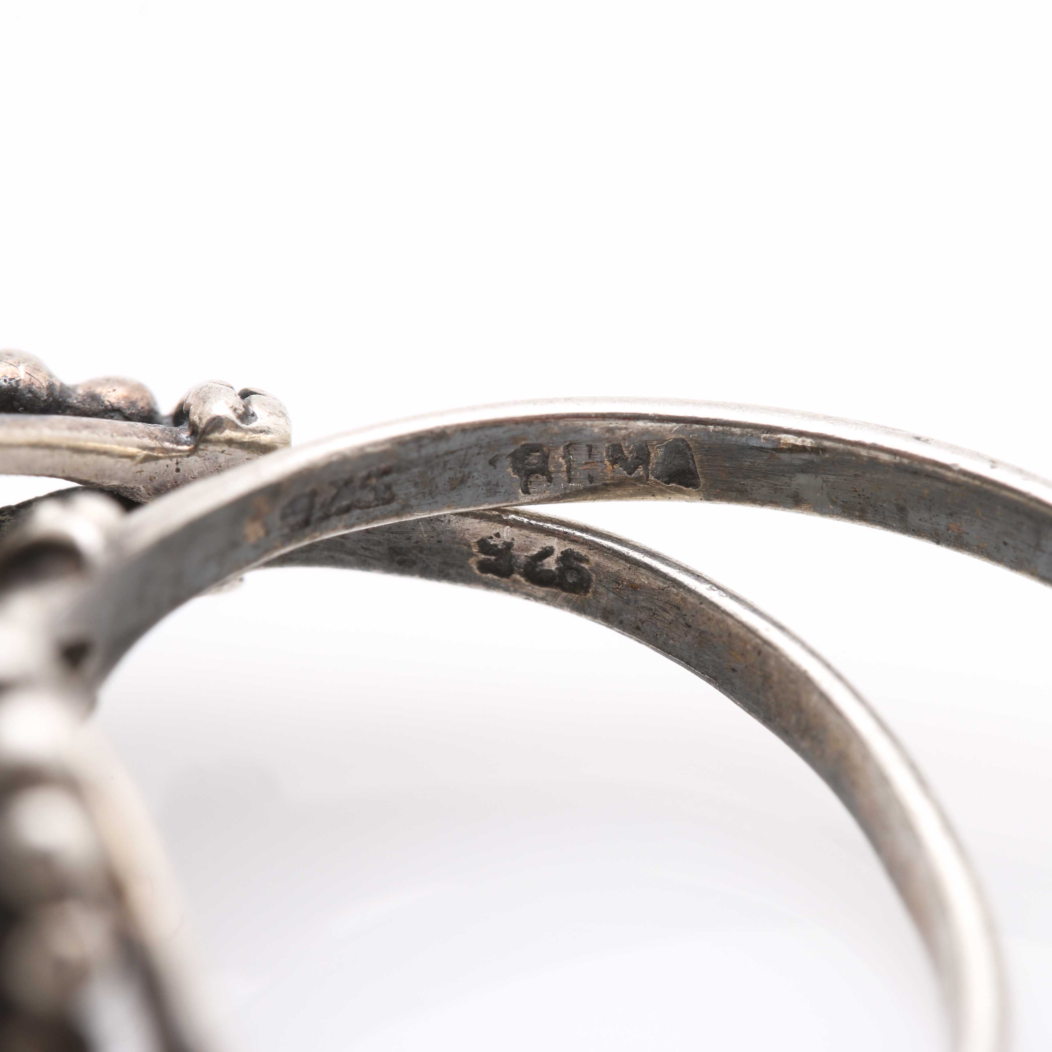 Sterling Silver Jewelry Pieces With Assorted Gemstones