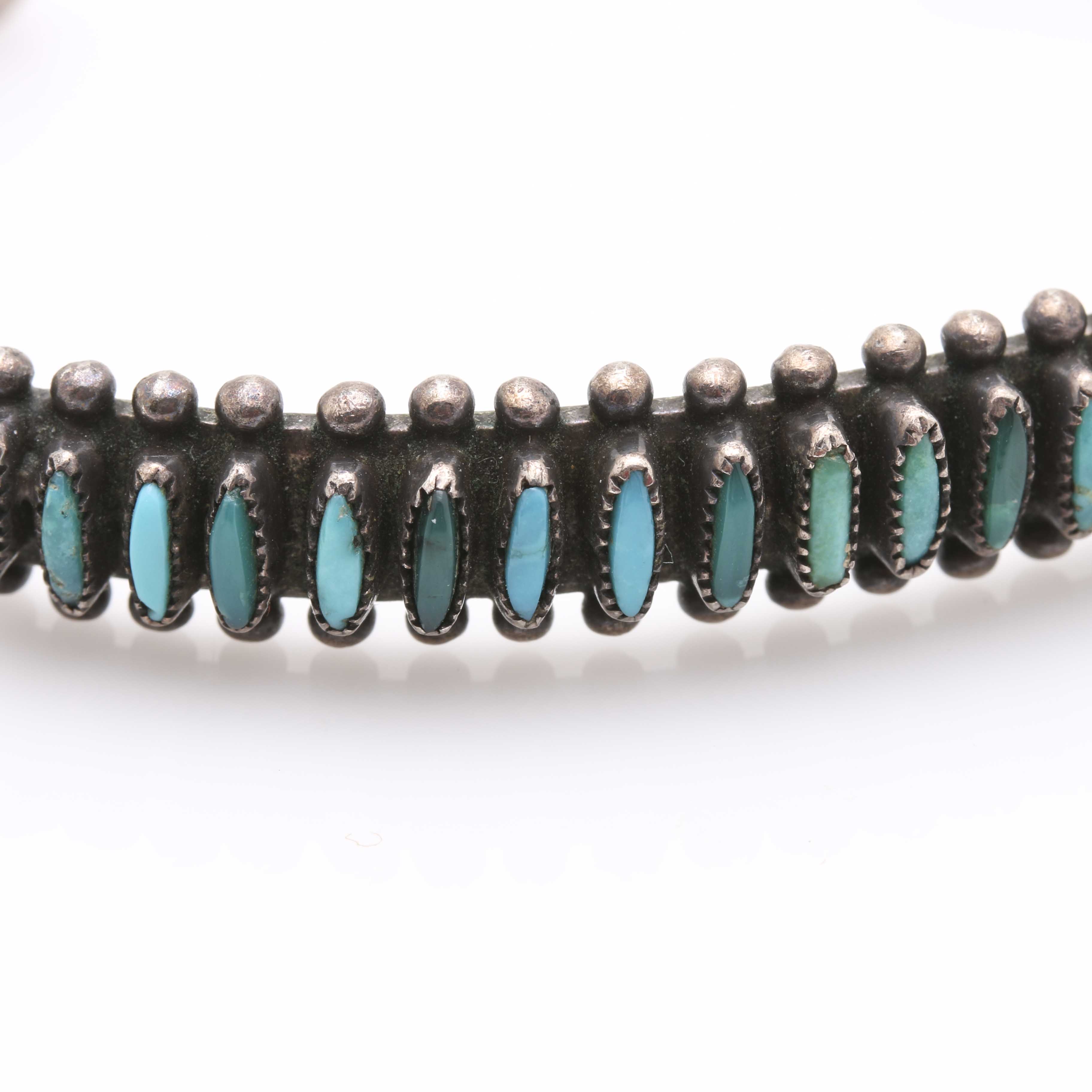 Native American Style Sterling Turquoise and Coral Jewelry