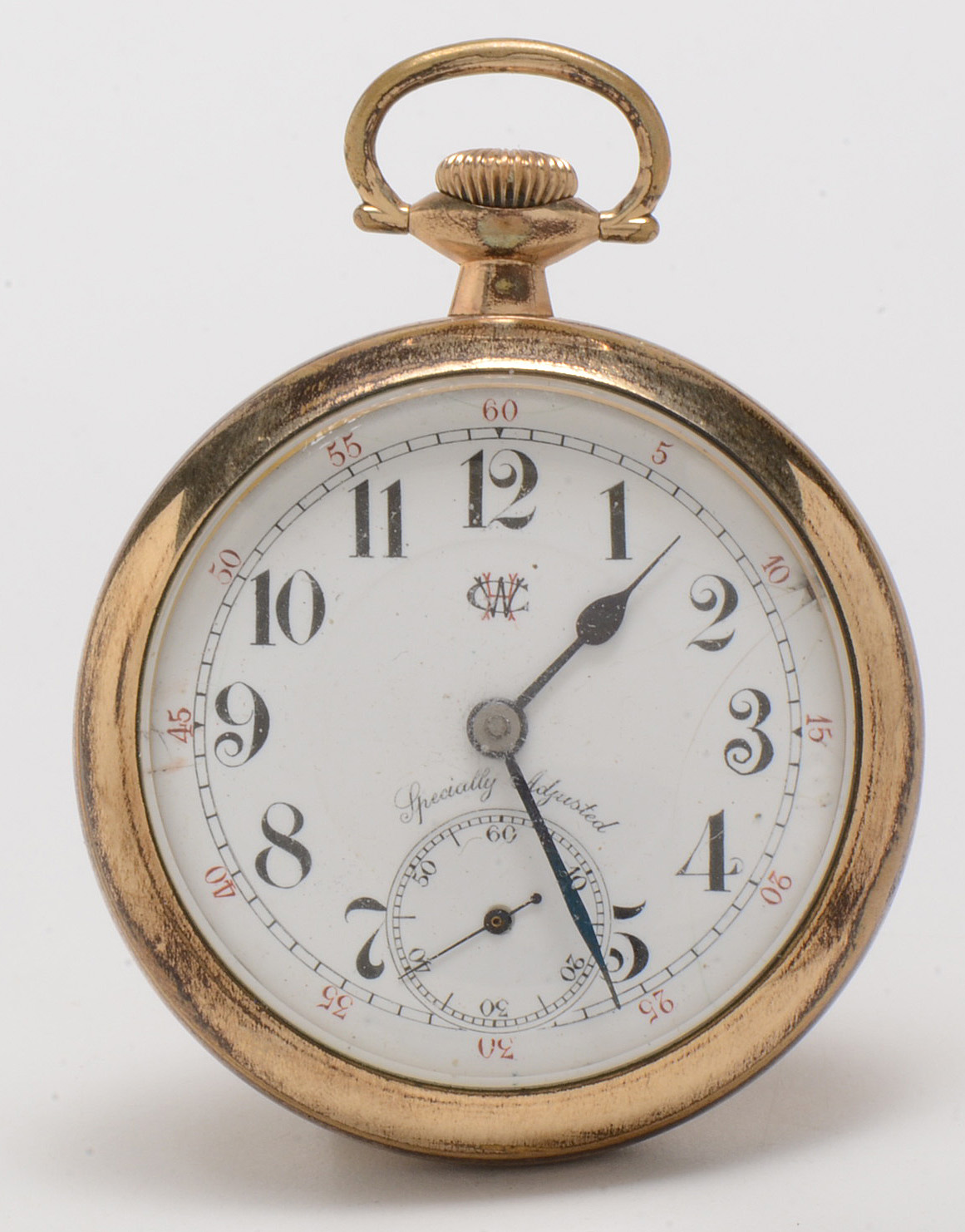 Vintage H.W.C. Gold Filled Pocket Watch