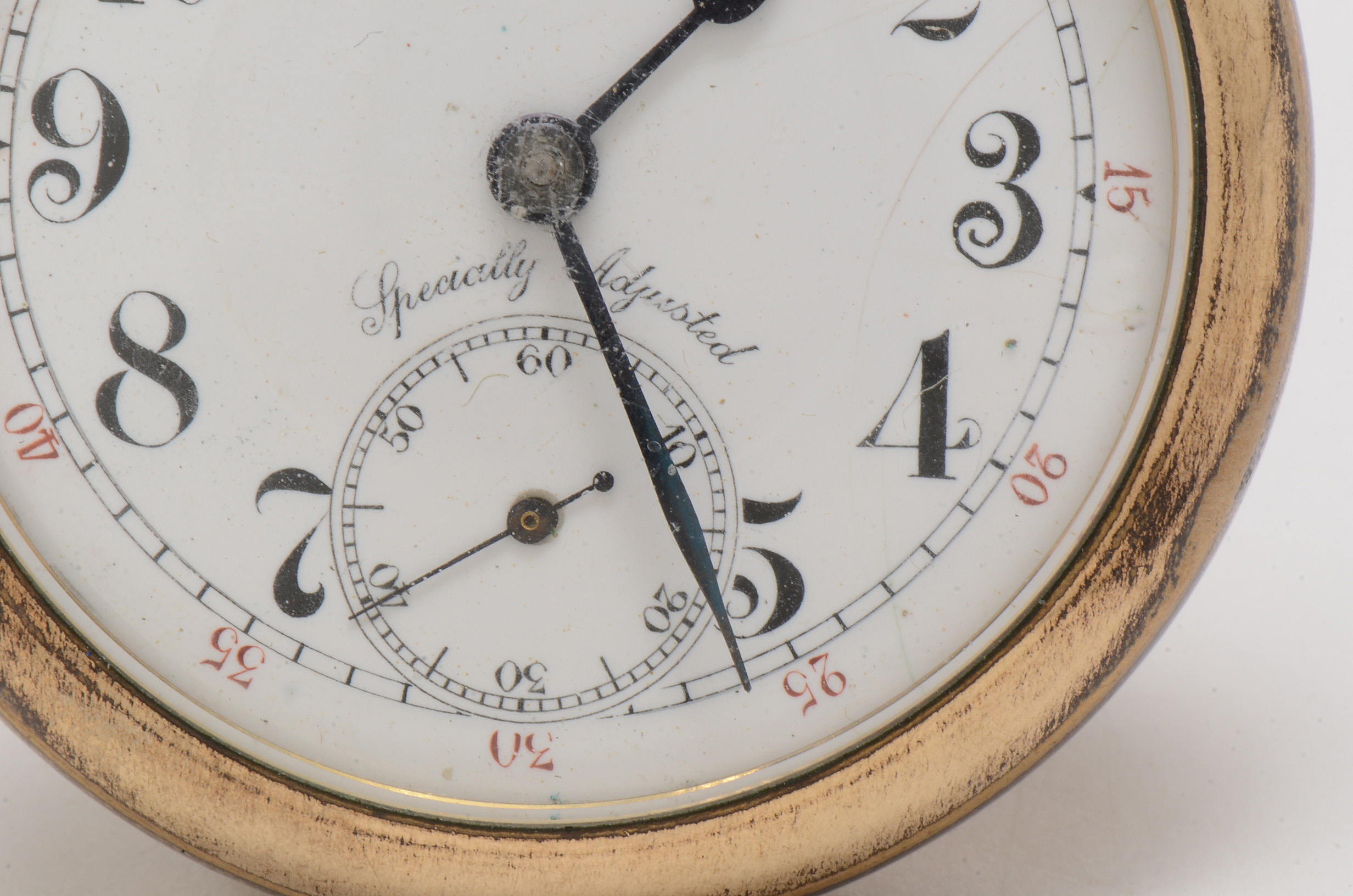 Vintage H.W.C. Gold Filled Pocket Watch