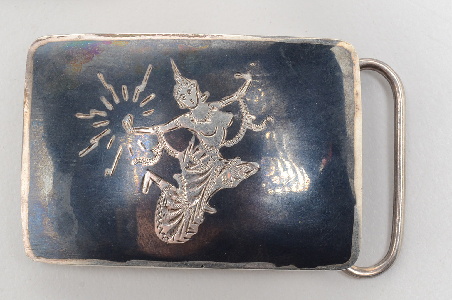 Siam Thai Sterling Silver Nielloware Jewelry Collection